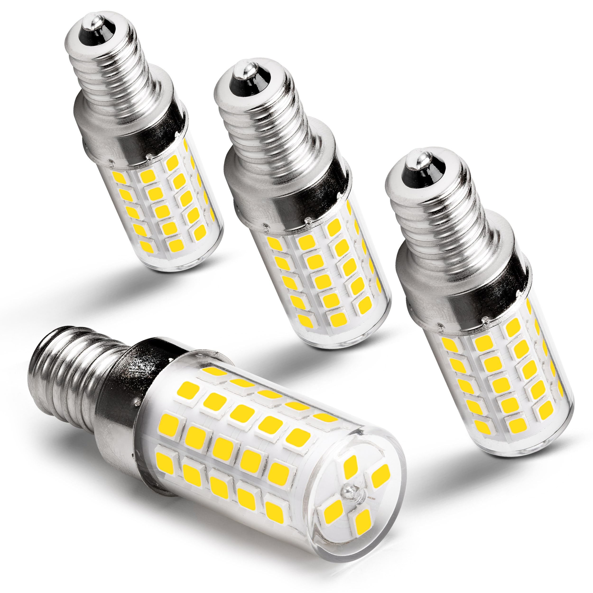 Heifymi E12 Candelabra Led Light Bulbs 60 Watt Equivalent 120 Volt 4000K Natural White 550Lm 6W C7 T6 E12 Small Base For Chandel
