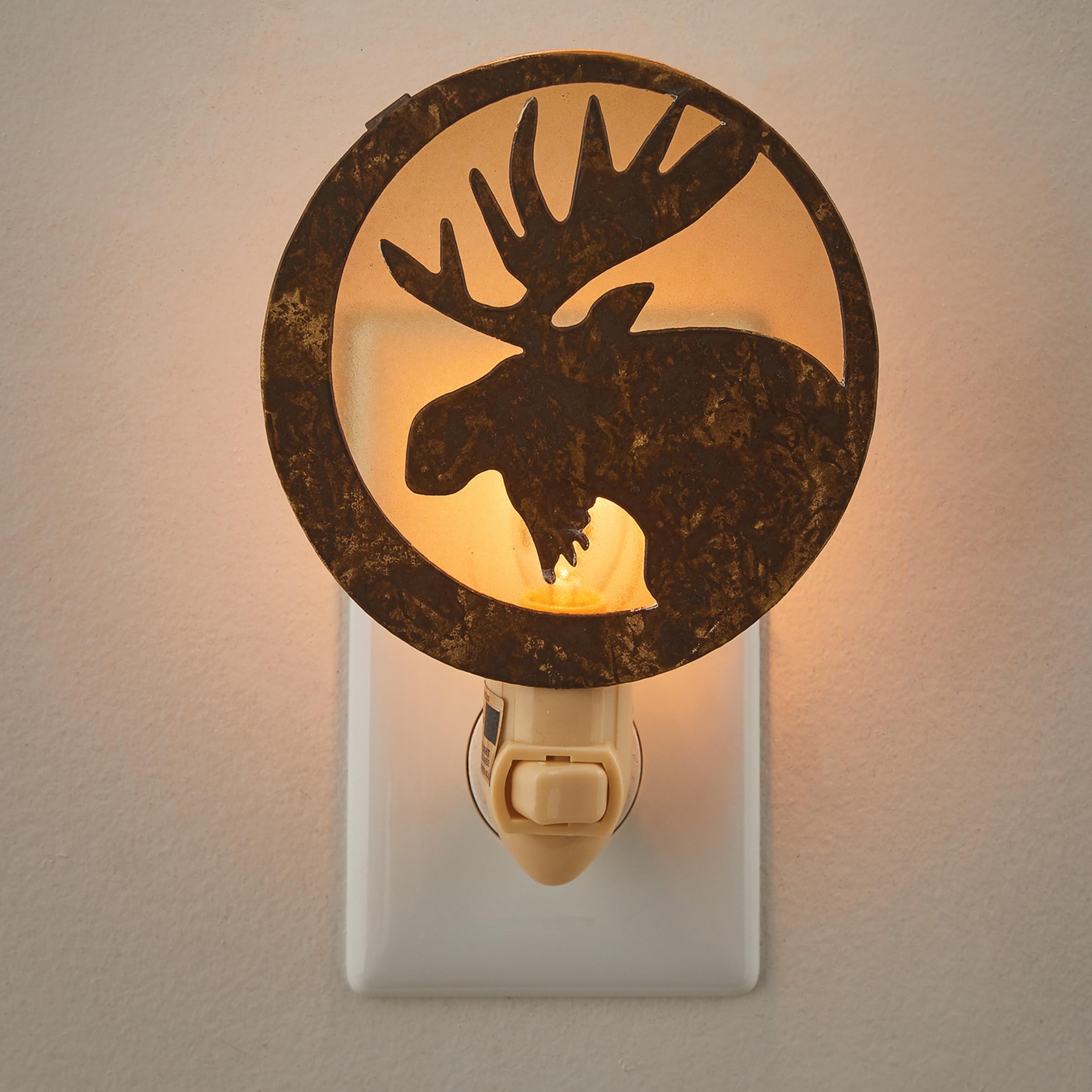 Park Designs Moose Head Night Light