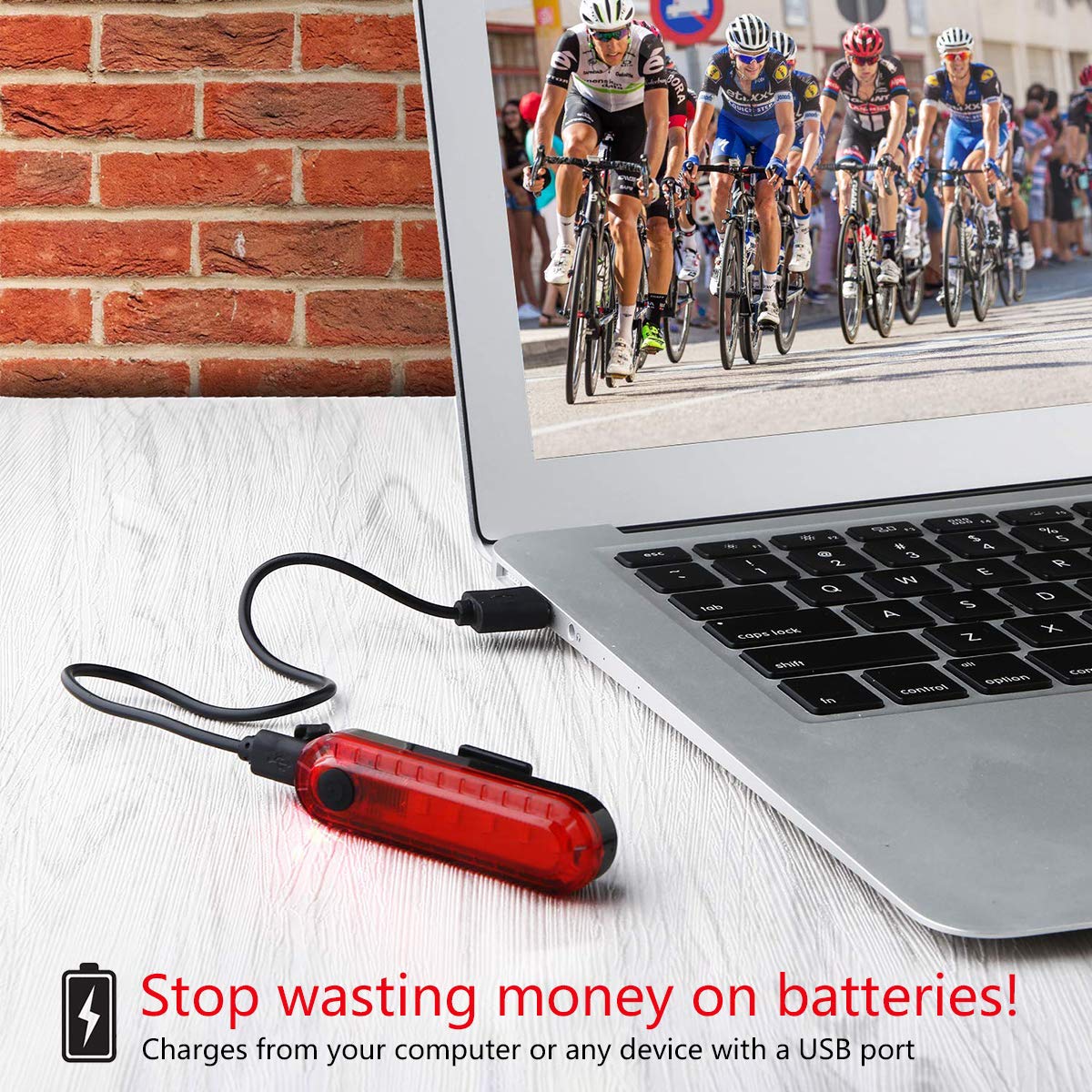 Bike Tail Light Rechargeable 2 Pack, Rear Red Bike Light For Night Riding, Back Bicycle Taillights With Great Battery Life, Easy