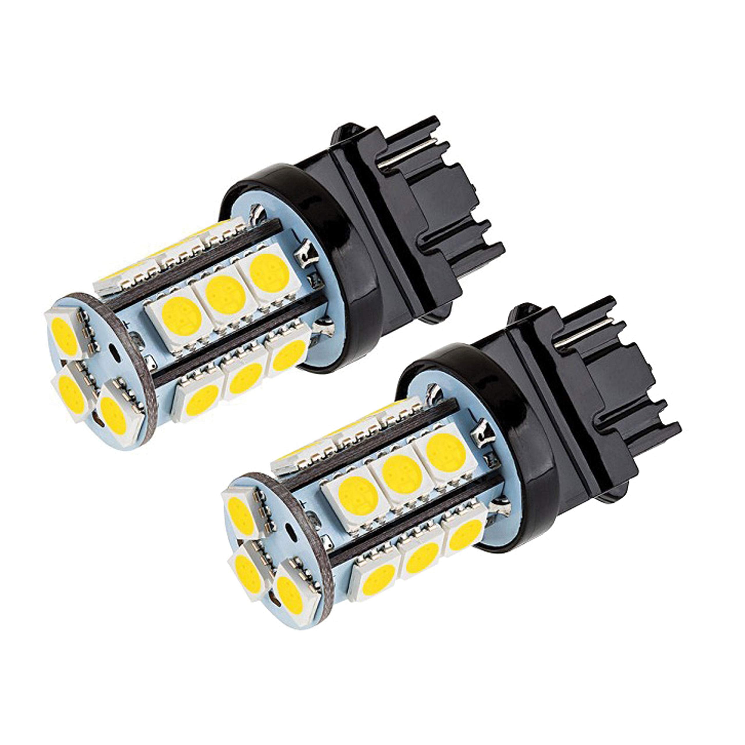 Valterra LED Tower Bulb Replacement for Tail and Turn Signal Lights, 220LUM, 5500K, Model DG72634VP, Bright White, 2 Pack