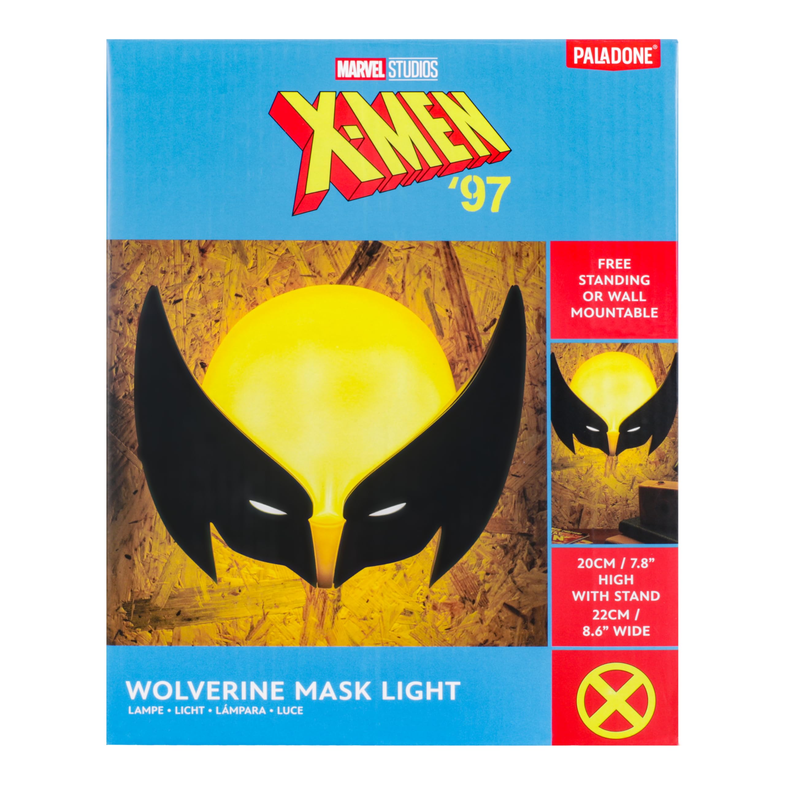 Paladone Wolverine Mask Light - Officially Licensed Marvel