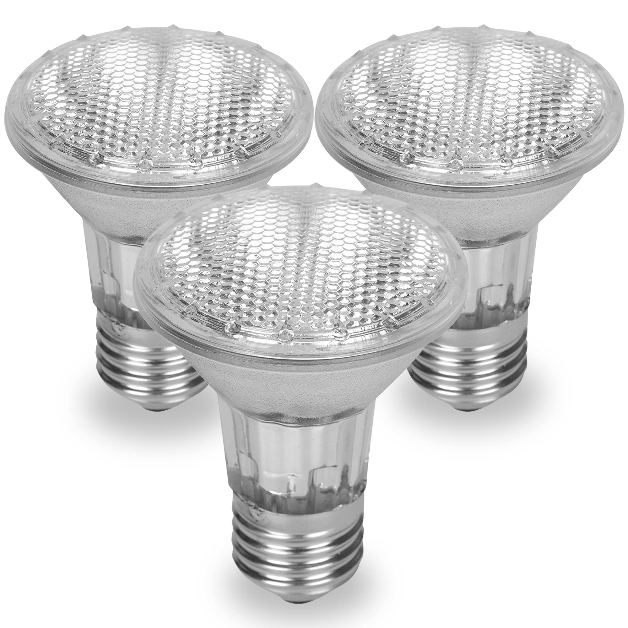 12Vmonster PAR20 Halogen Spot Light Bulb 35W Warm White 3 Pack E27 120V