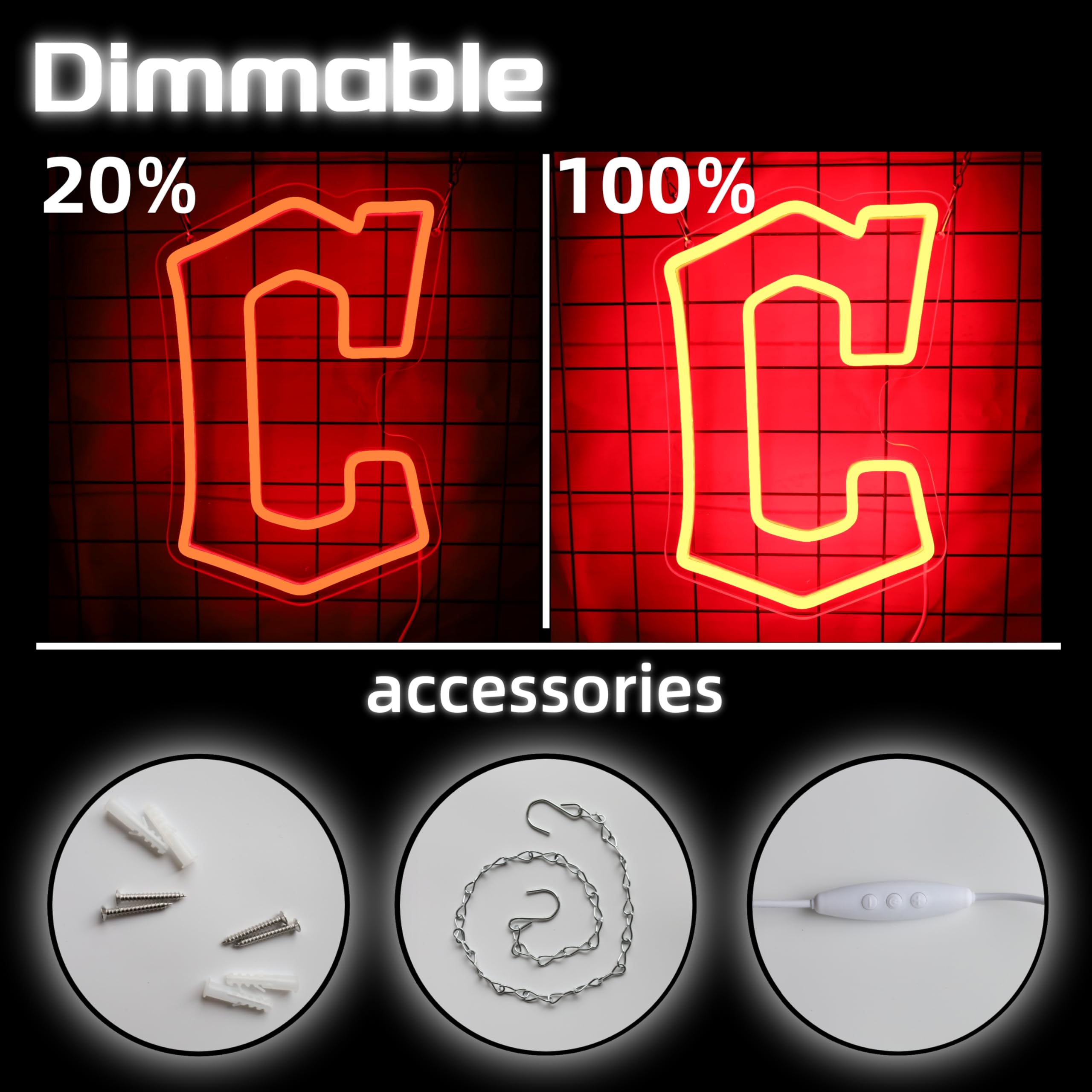 SHINEMYWAY Neon Sign for Room Decor