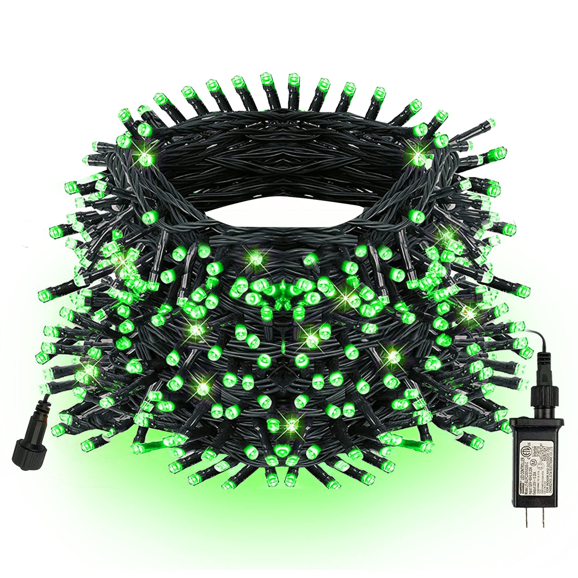 TW SHINE 200 LED Halloween Lights, Orange & Purple, 66FT Waterproof Fairy Lights, 8 Modes for Indoor/Outdoor Decorations