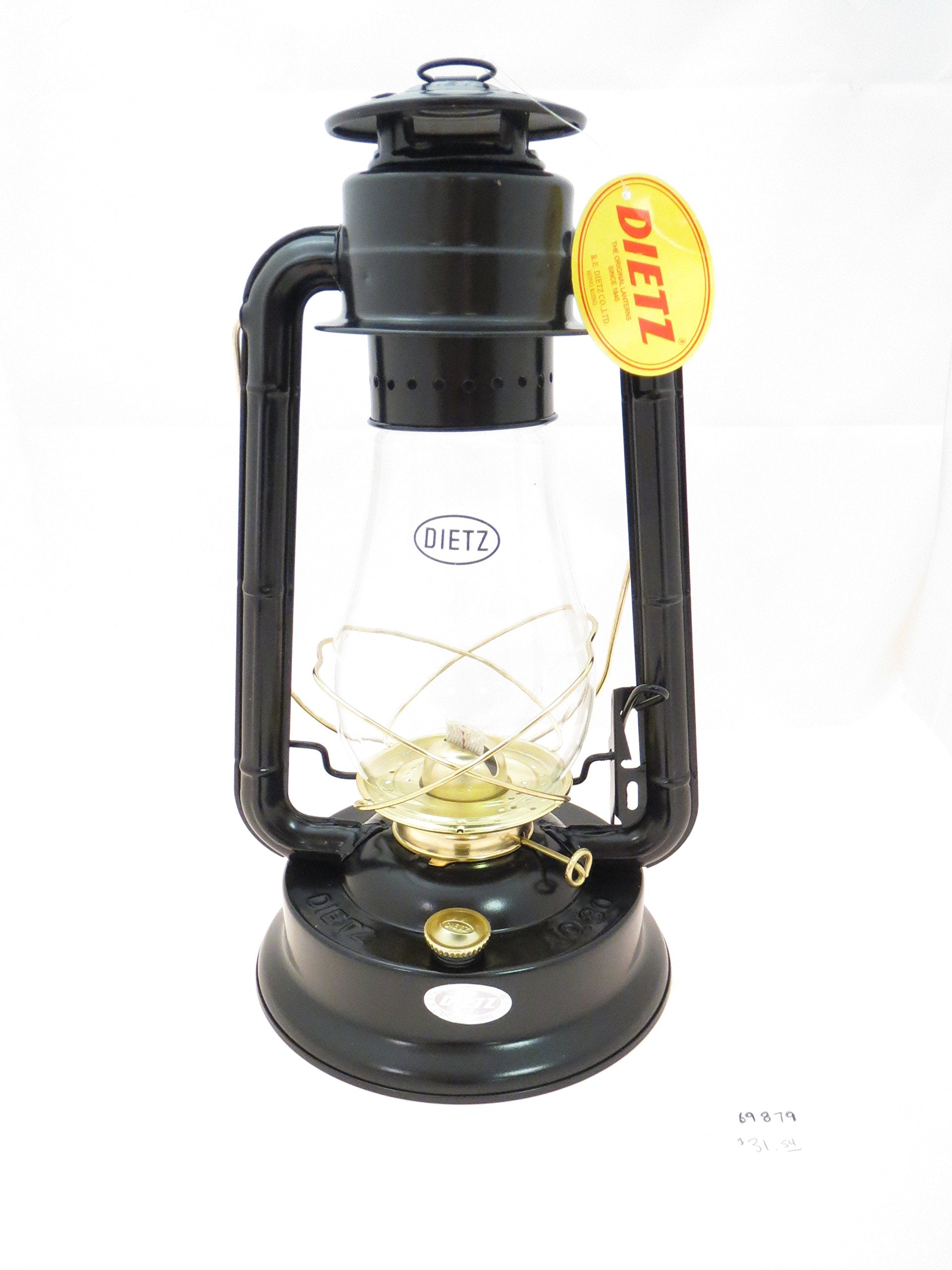 Dietz #80 Blizzard Oil Burning Lantern (Black With Gold)