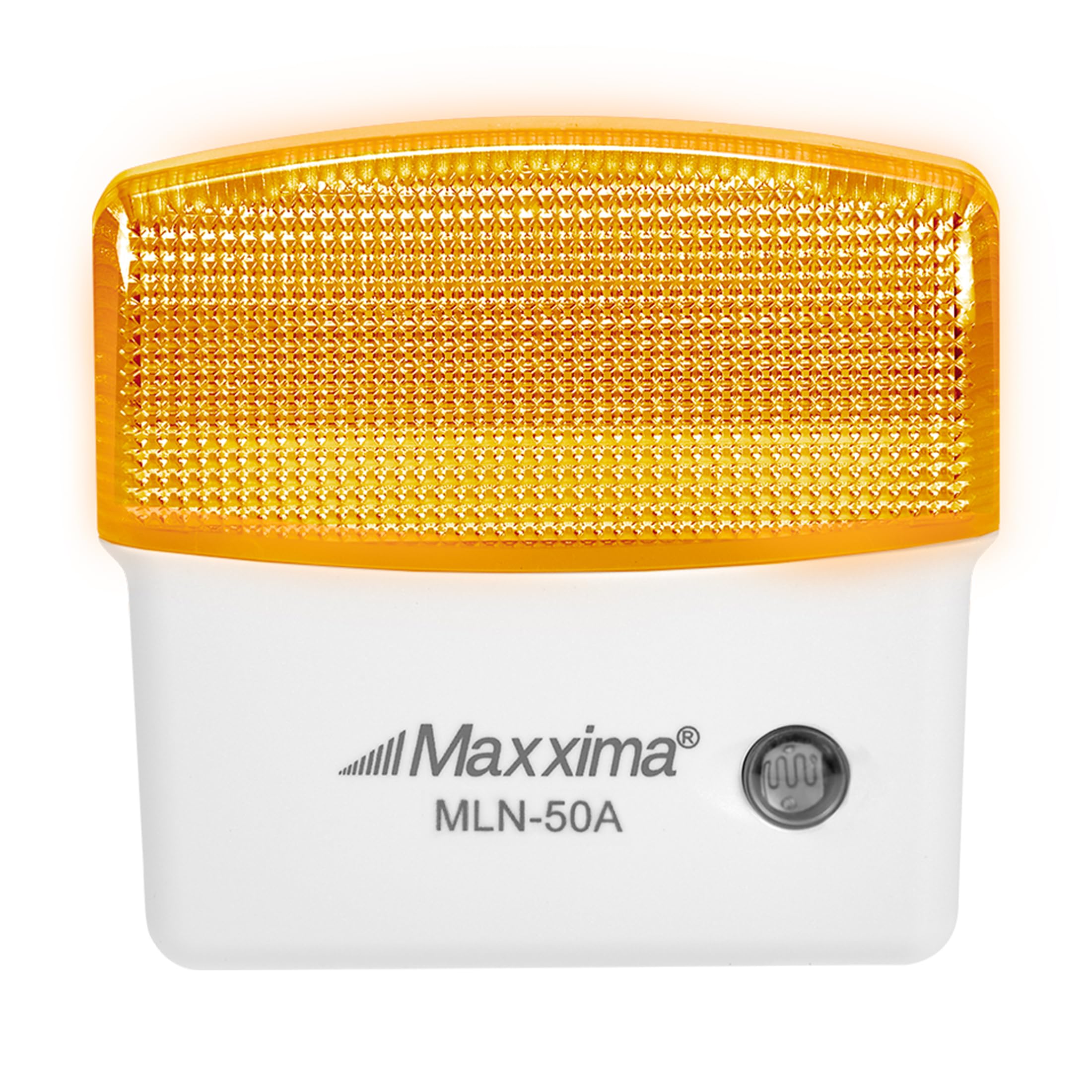 Maxxima Led Night Light With Dusk To Dawn Sensor - Featuring 25 Lumens, Plug In, Ideal For Bedrooms, Bathrooms, Basements, Hallw