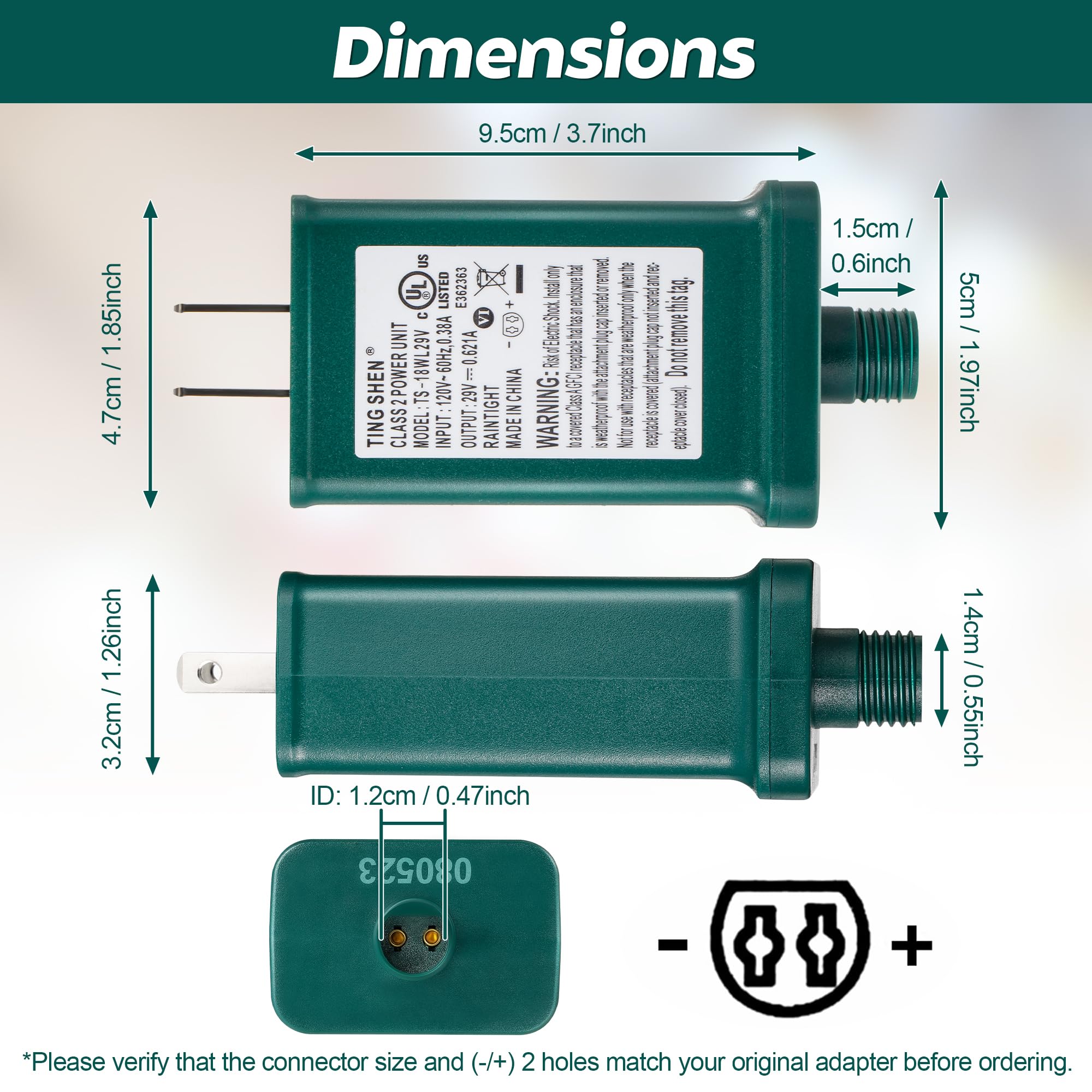 Enhon 29V Led Power Supply, Ul Certification Led Transformer Replacement Class 2 Power Supply, Low Voltage Transformer Us Plug A