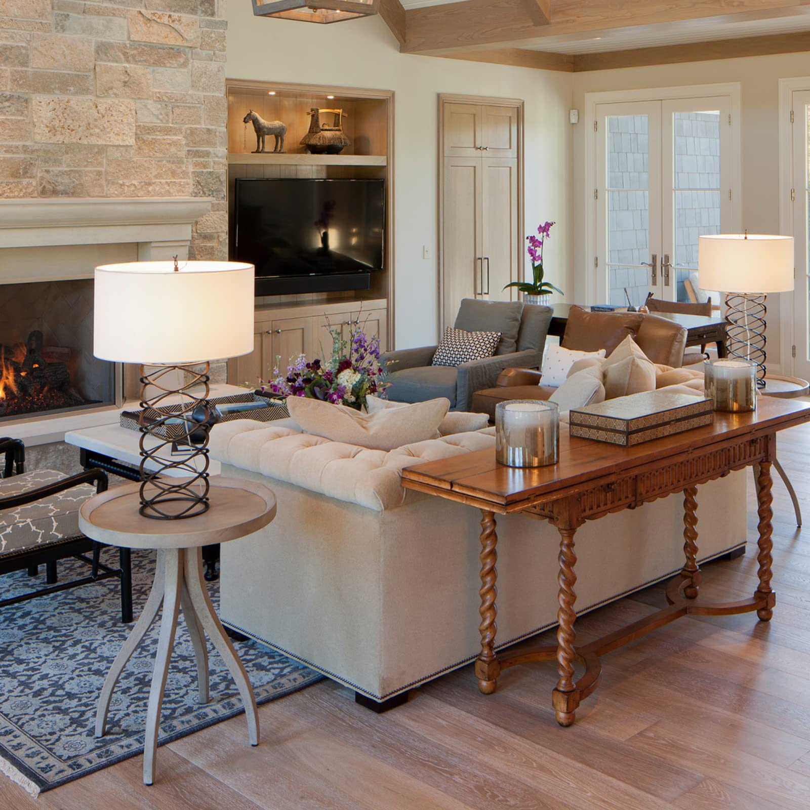 Wellmet 18''X18''X12'' Assembly Required Lampshades For Table Lamp,Bedside Lamp,Floor Lamp,Fabric Drum Lamp Shades Classic Moder