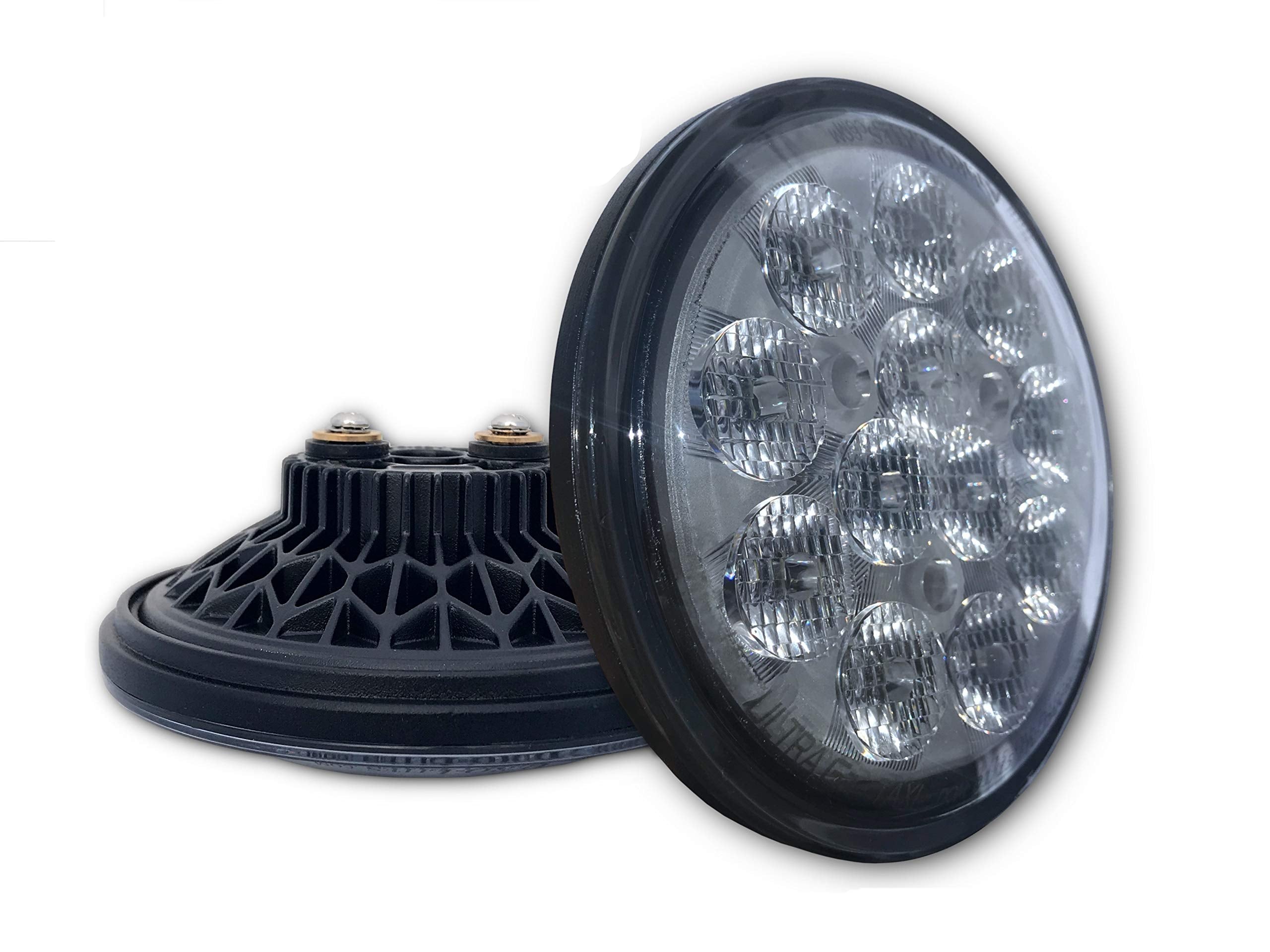 Aero-Lites.com LED Landing Light | 3,200LM | PAR36 | ULTRA GEN2 | 9-32VDC | Taxi 45° x 10° Flood Beam |