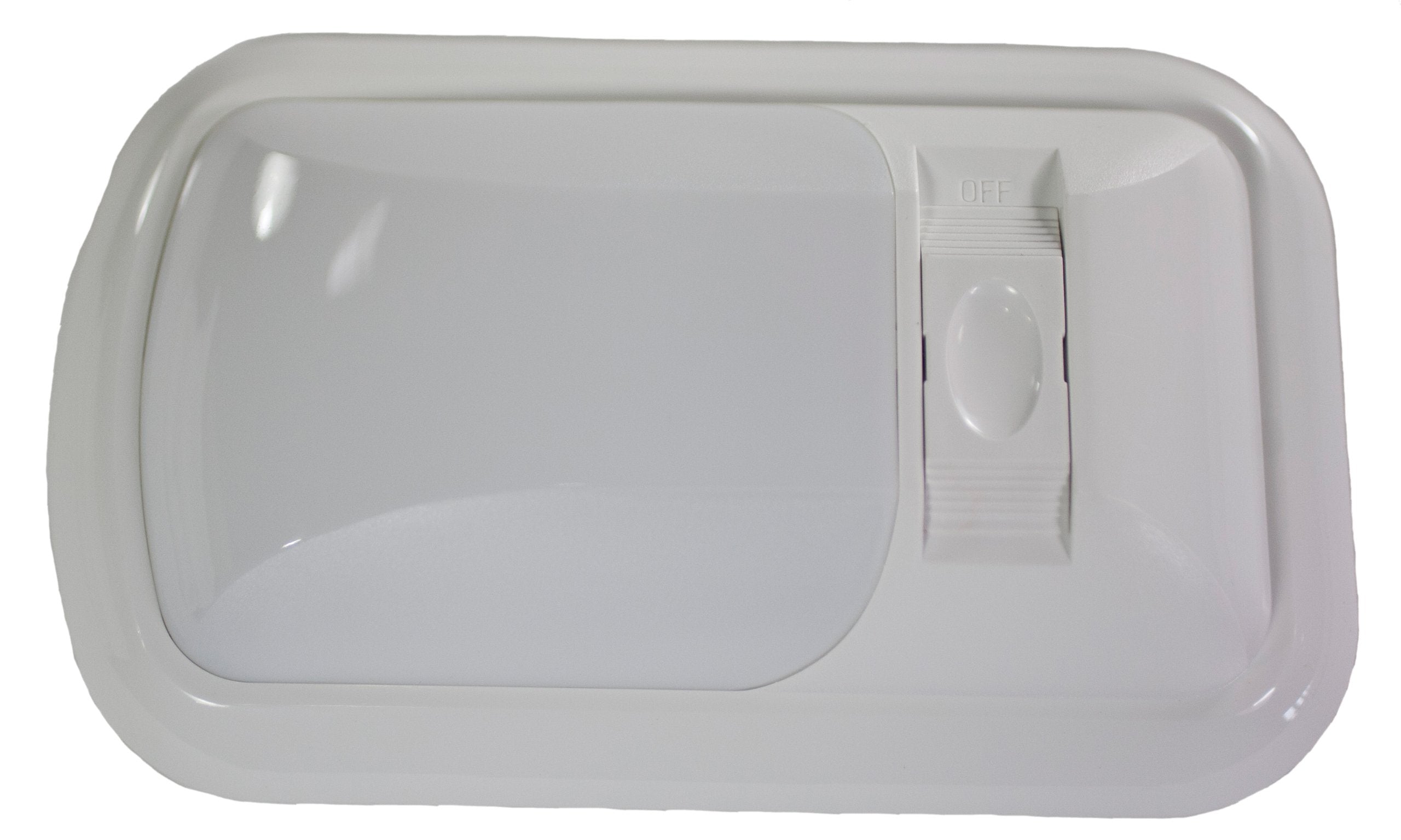 Arcon LED Light - Single Bright White, Model 20725, Copper Material, White Lens