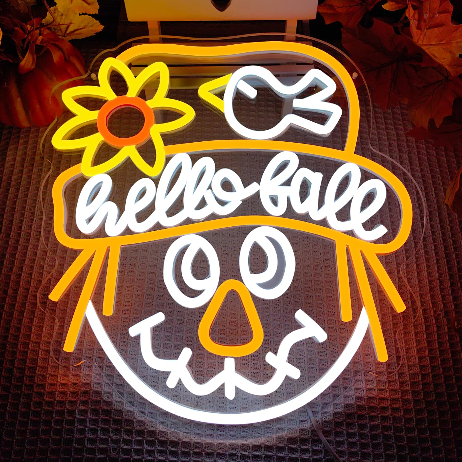 Happy Thanksgiving Neon Sign Fall Neon Sign Dimmable Neon Thanksgiving Sign For Wall Decor Thanksgiving Neon Window Lights For Bedroom Living Room Home Decor Party Gift