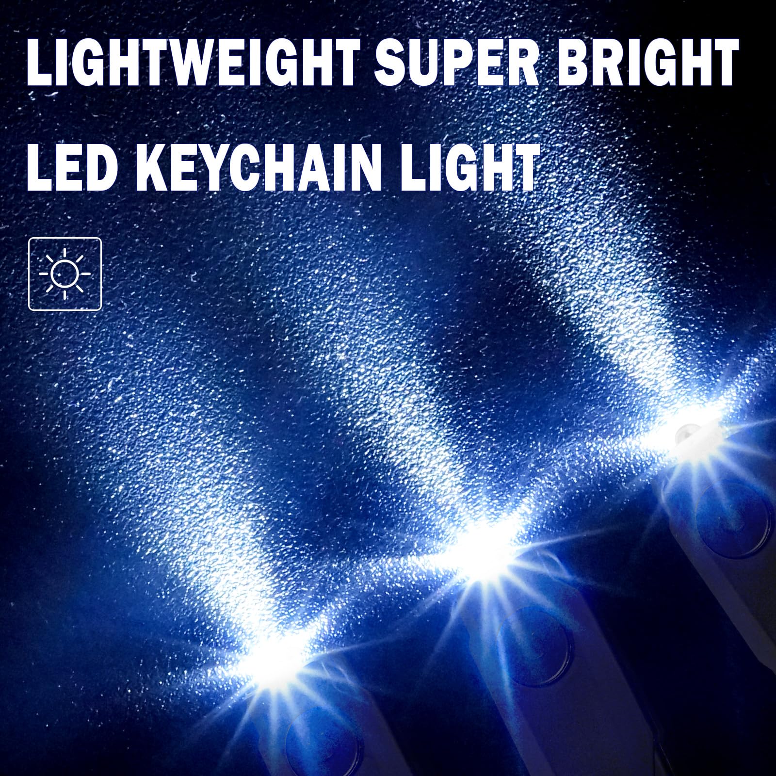 Barrysail Usb Rechargeable Keychain Light  3Pcs Mini Led Flashlight With Keyring  Great Edc Tool  Gift For Kids Teens (3  Black)