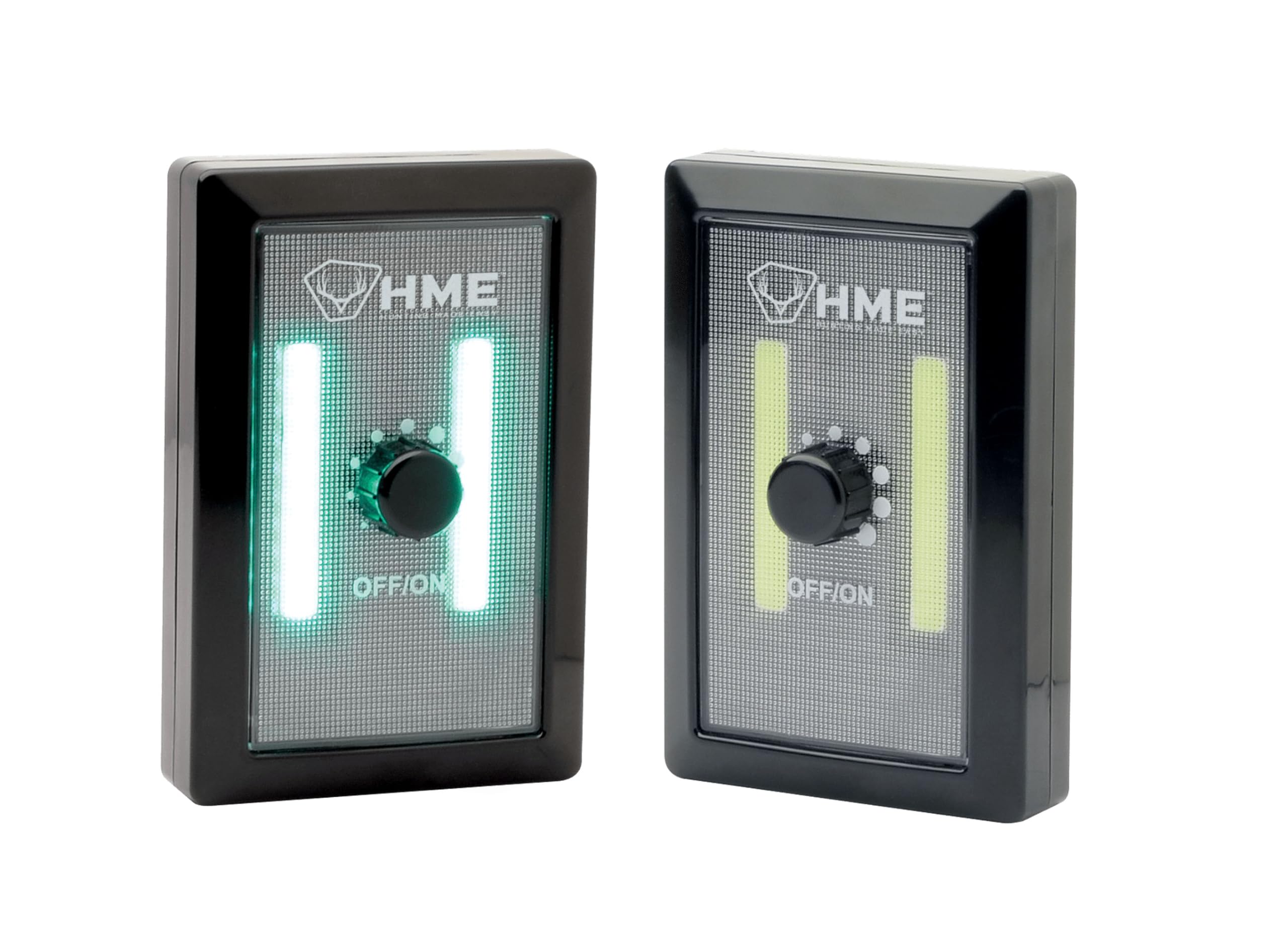 Hme Green Cob Led Wall Switch With Dimmer Control, 200 Max Lumen, One Size, Perfect For Blinds & Hunting Cabins
