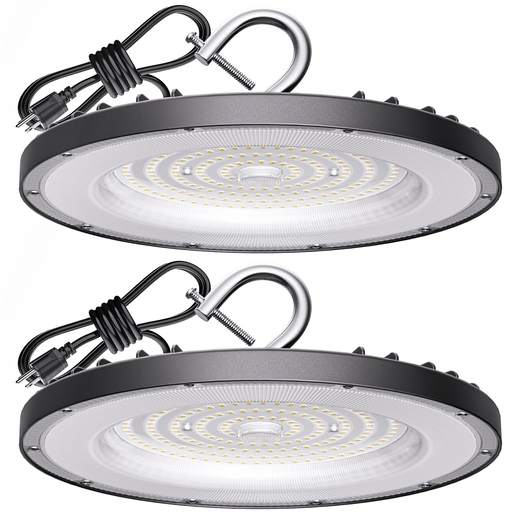 Yihuven Ufo Led High Bay Light 150W, 21000Lm, 5000K, Ip65 Waterproof, 2