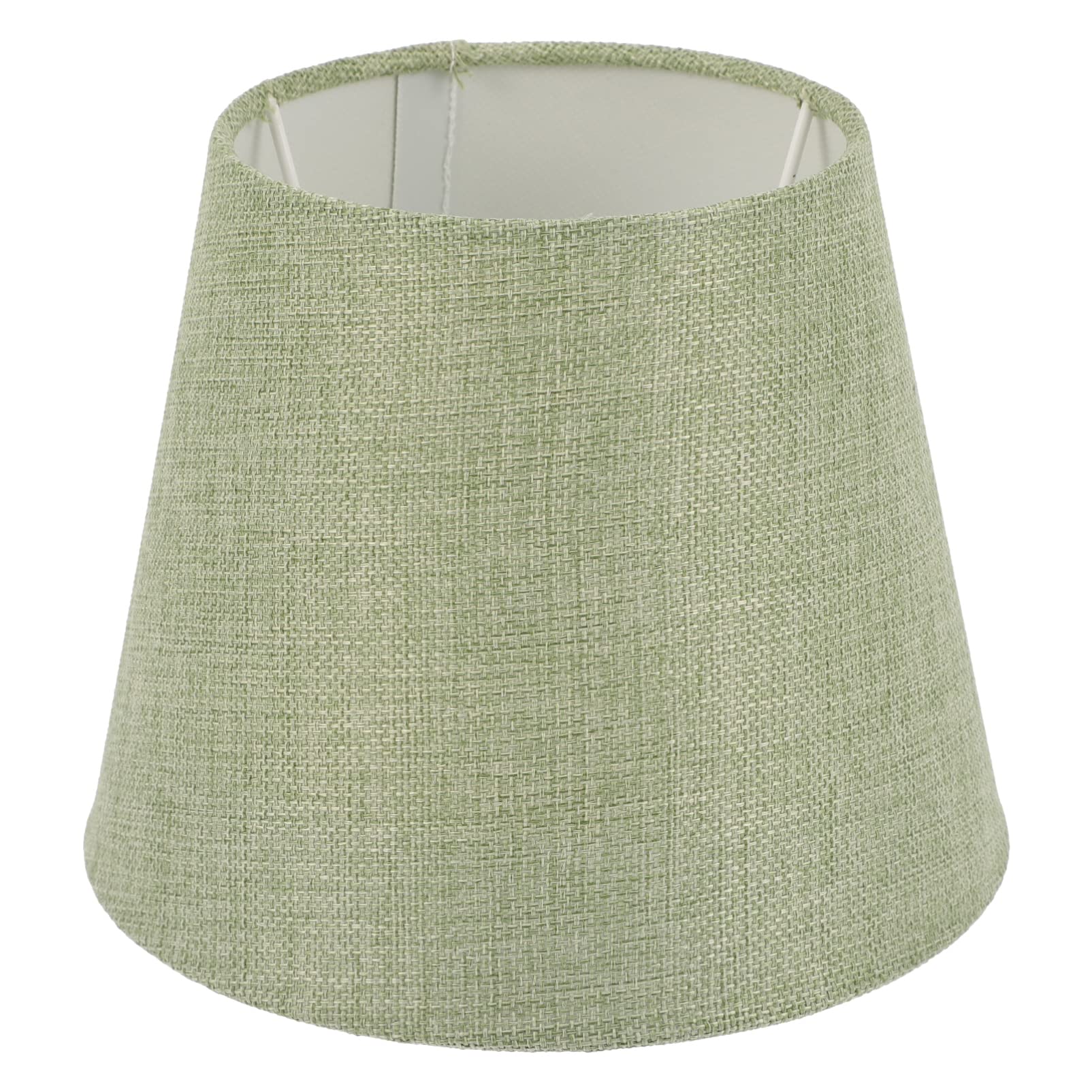 NUOBESTY 1pc Drum Lamp Shades E14 Lampshade for Table Lamps Floor Lampshades Replacement Light Cover for Home Decorations (Green