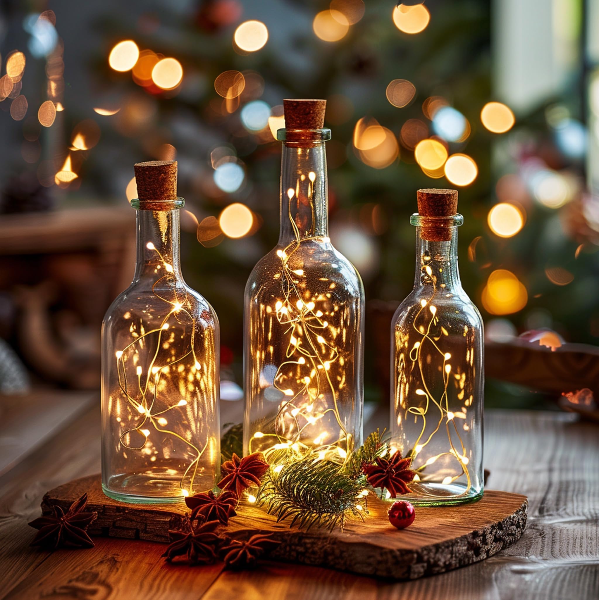 Tw Shine 66 Ft 200 Led Fairy Lights For Bedroom Warm White, Usb Waterproof Christmas String Lights With Remote Timer, 8 Modes Copper Wire For Indoor Outdoor Party Tree Wedding Yard Decorations