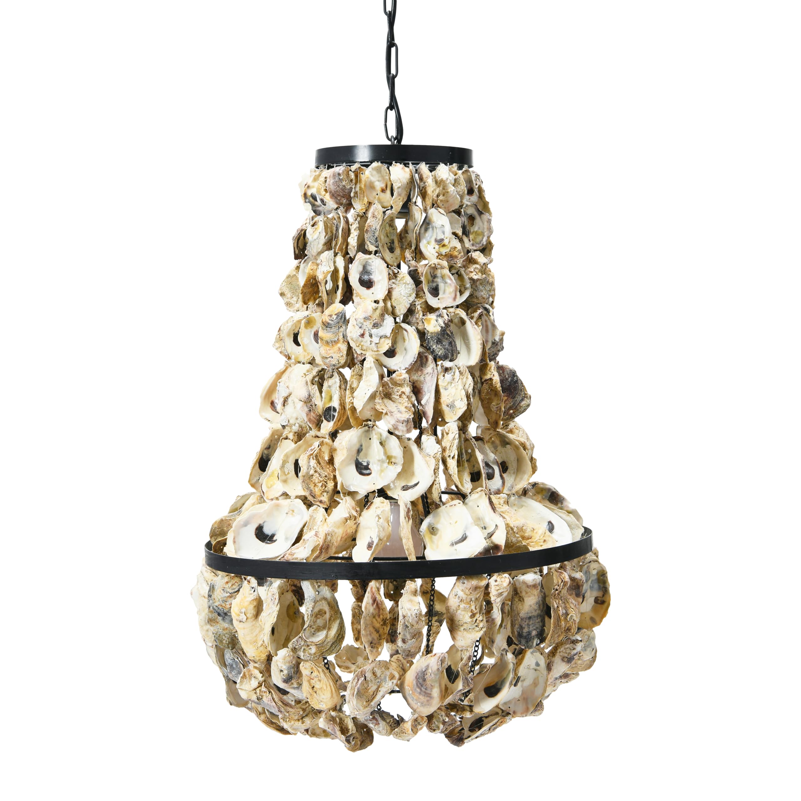Creative Co-Op Oyster Shell Chandelier