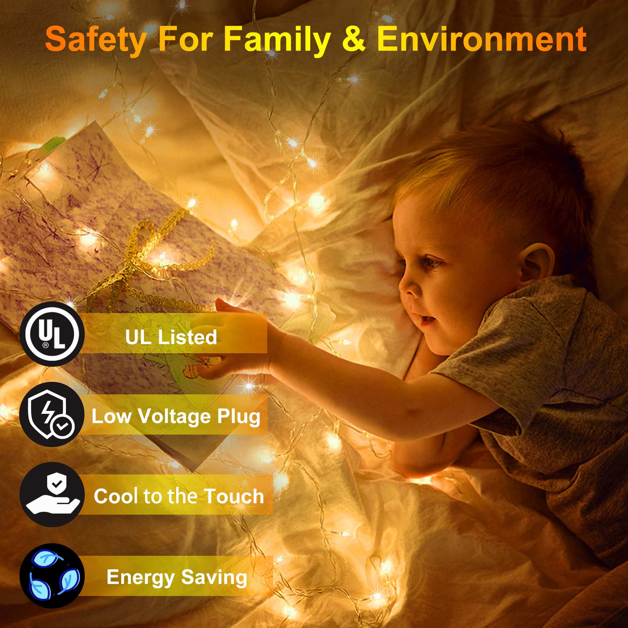 Xikengshq 1500 Led Christmas Lights Outdoor Use  470Ft 12 Modes Warm White Led String Lights With Timer Dimmable  Waterproof Christmas Lights For Tree Xmas Patio Yard Fence Balcony Garden Decorations