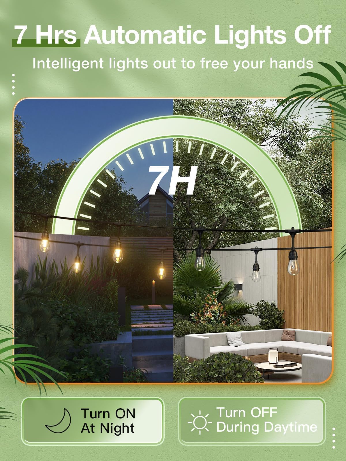 Addlon 54Ft(48+6) Solar String Lights Outdoor Waterproof With Usb Port & Remote Control Dimmable Solar Patio Lights Ip65 Solar P