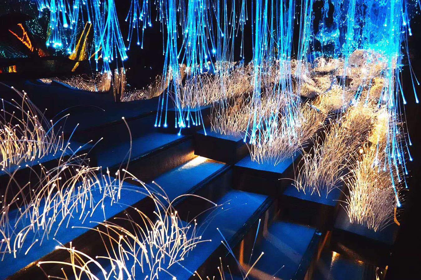 Azimom Pmma Plastic 100Pcs 0.03In9.8Ft End Glow Fiber Optic Cable Strands Roll For Star Sky Ceiling All Kind Led Light Engine Dr