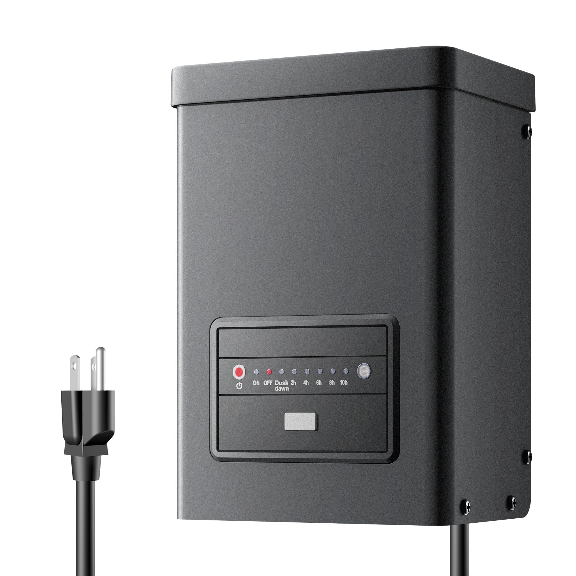 BN-LINK 300W Low Voltage Landscape Transformer with Countdown Timer and Photocell Sensor, 120V AC to 12V/14V AC Converter with O