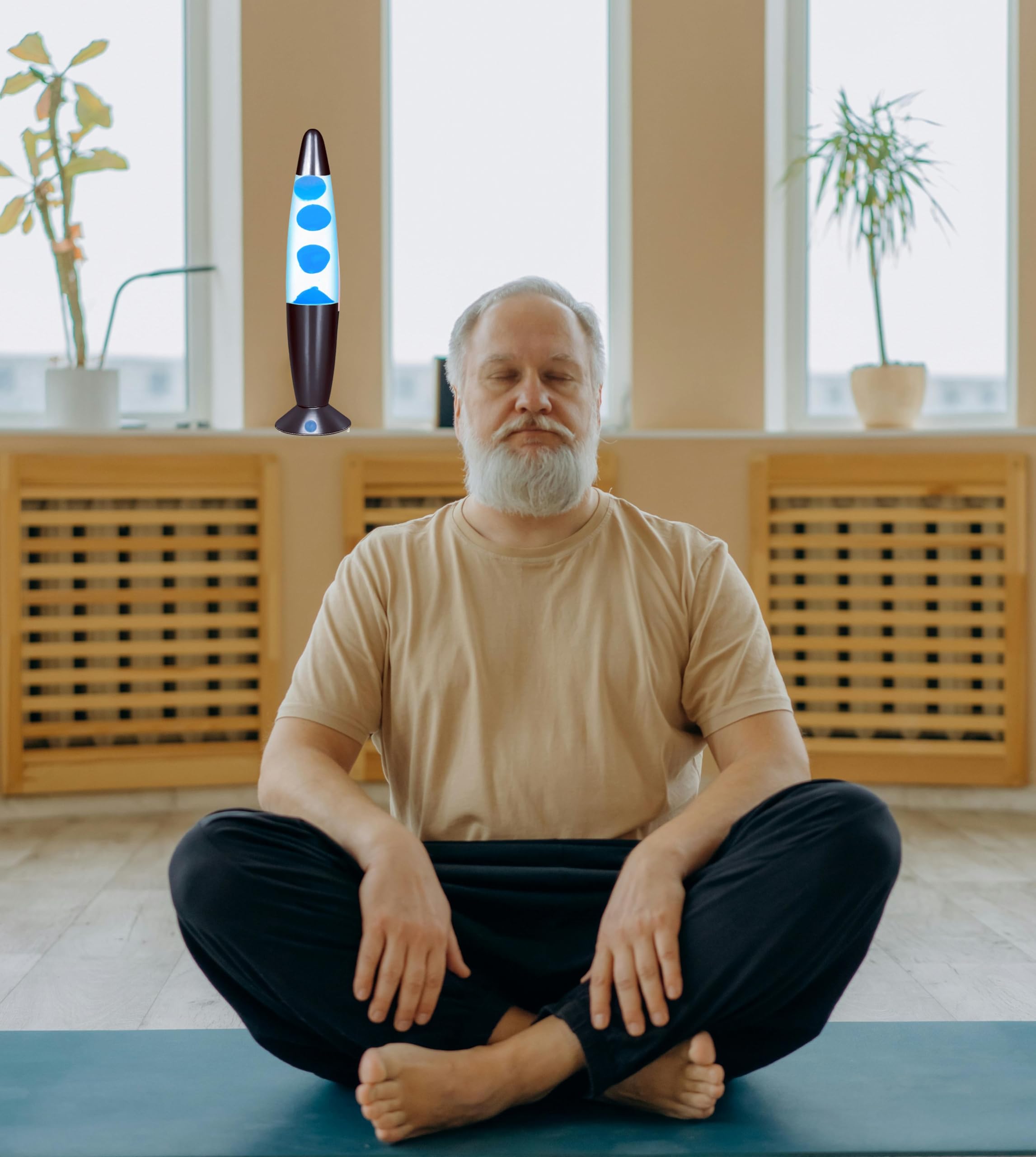 13.5'' Led Liquid Motion Lamp - Versatile Remote Control For 17 Unique Color Transitions, Soothing Liquid Night Light, Perfect F