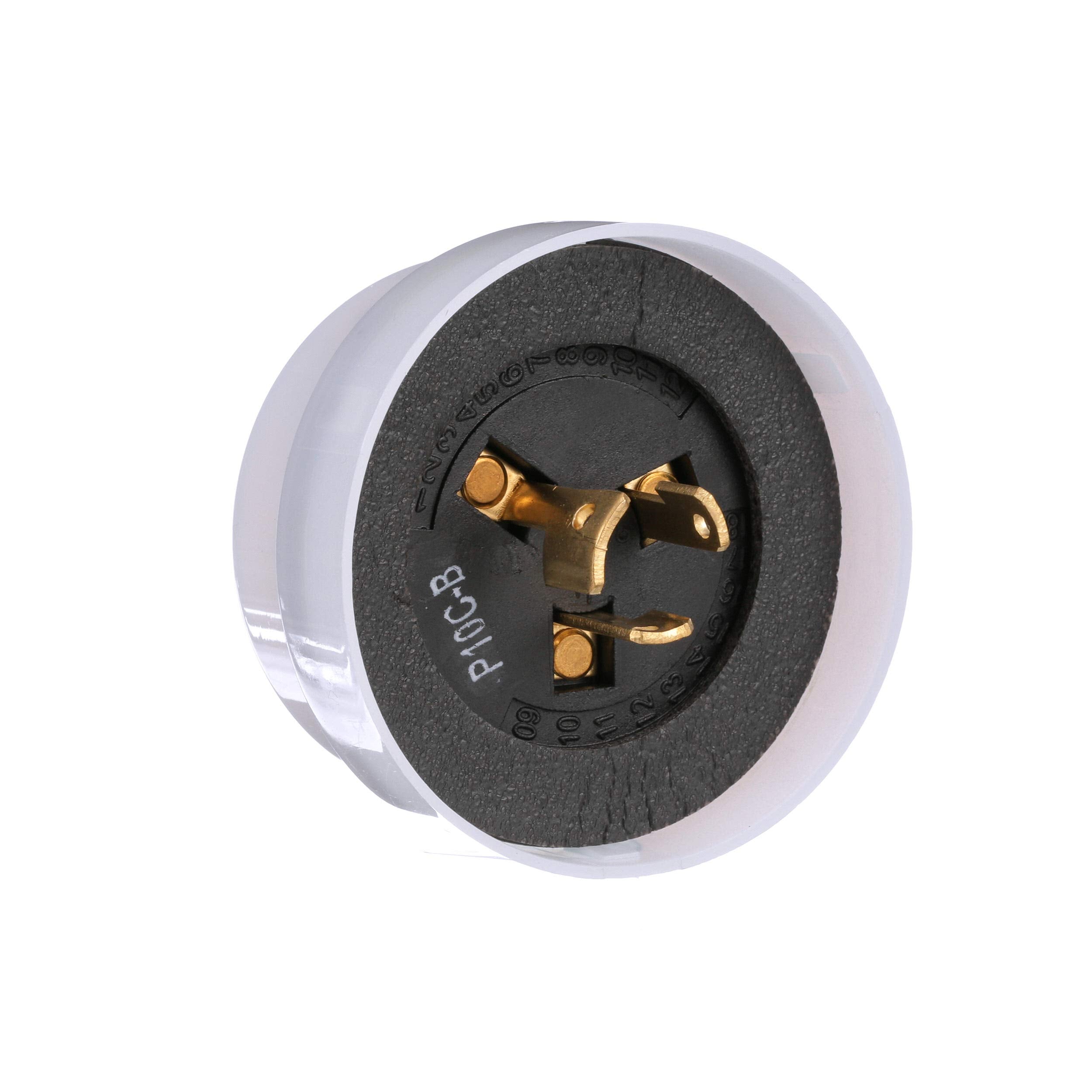 Designers Edge Woods L4700WD Outdoor Twist Lock Light Control with Photocell, Silver, 120-Volt