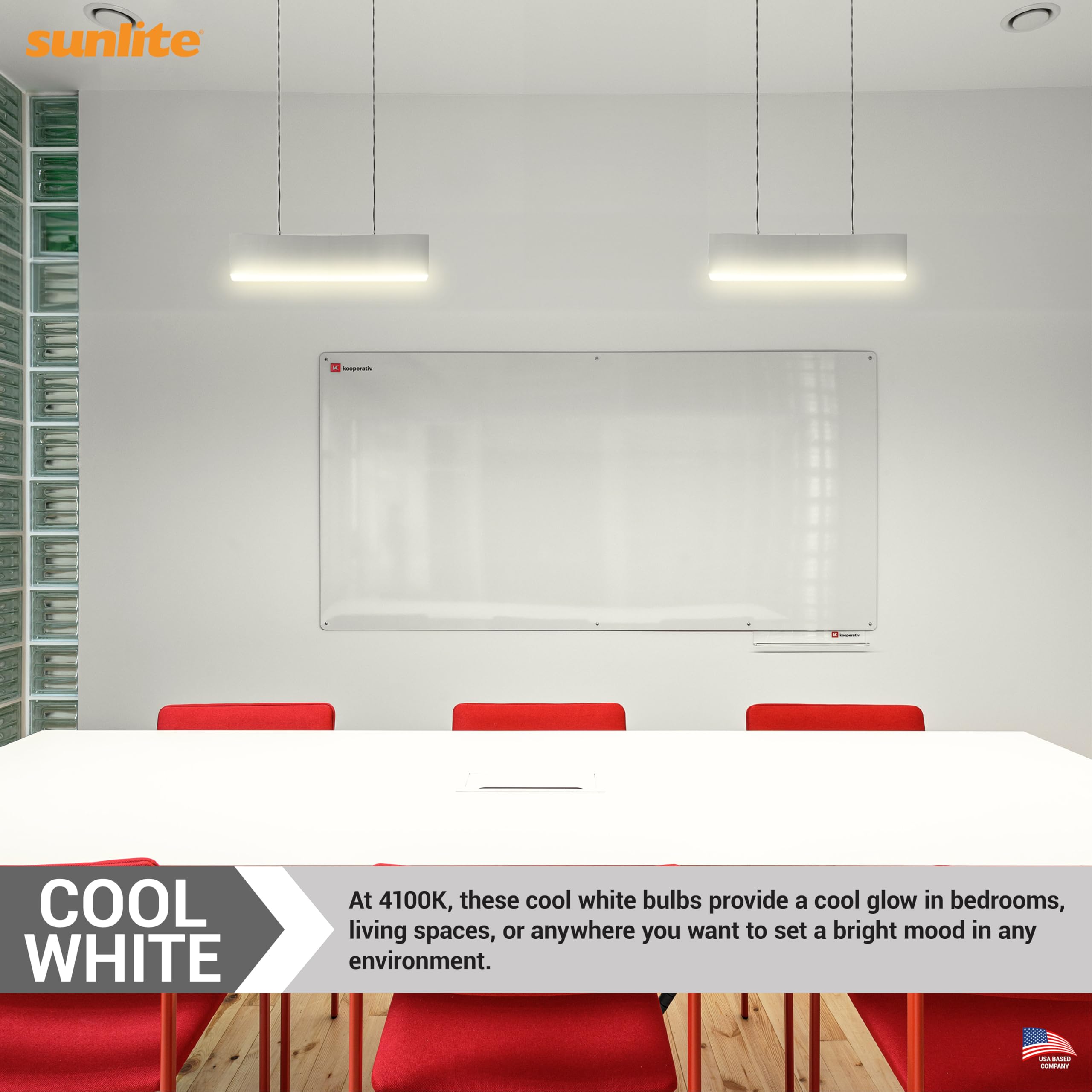 Sunlite 9-Inch T5 Linear Fluorescent Lamp, 6W, 240 Lumens, 4100K, Cool White, Mini G5 Bi-Pin Base, 10
