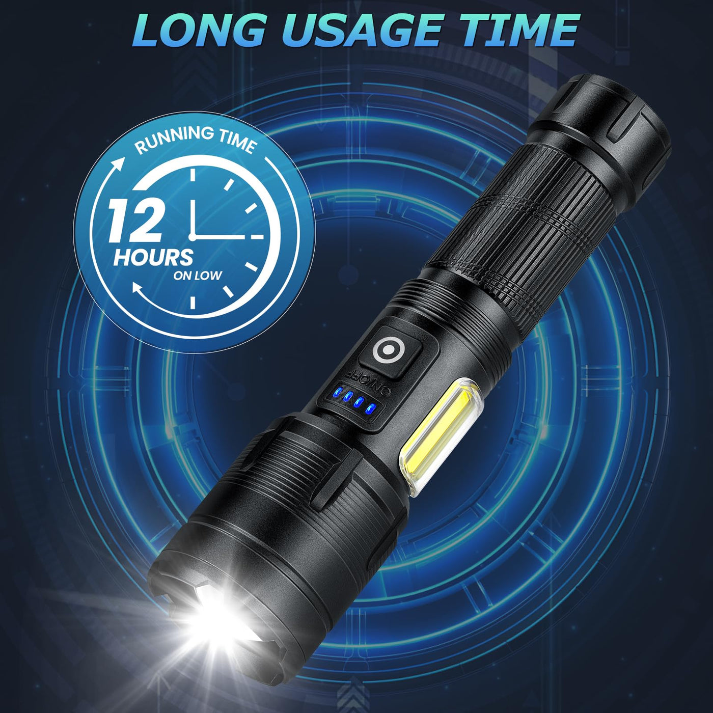 Rechargeable LED Flashlights High Lumen,90,000 Lumens Super Bright Fla – Lightsdaddy Rechargeable LED Flashlights High Lumen,90,000 Lumens Super Bright Fla – Lightsdaddy