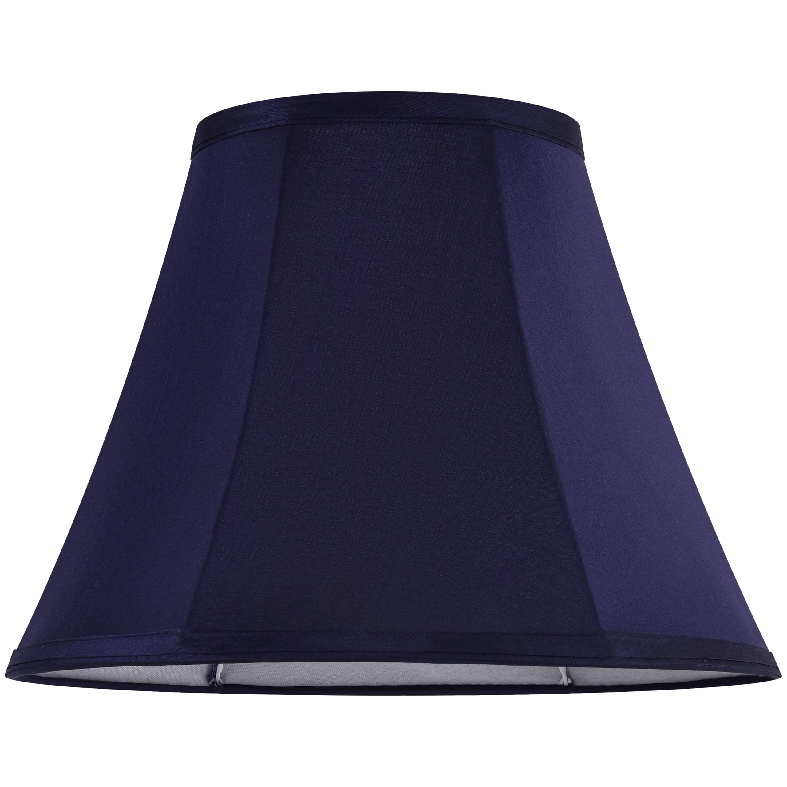 Blue Bell Lamp Shades Set Of 2 Medium Lamp Shade 7'' Top X 14'' Bottom X 10.2'' High(Spider) Traditional Fabric Lampshade For Ta