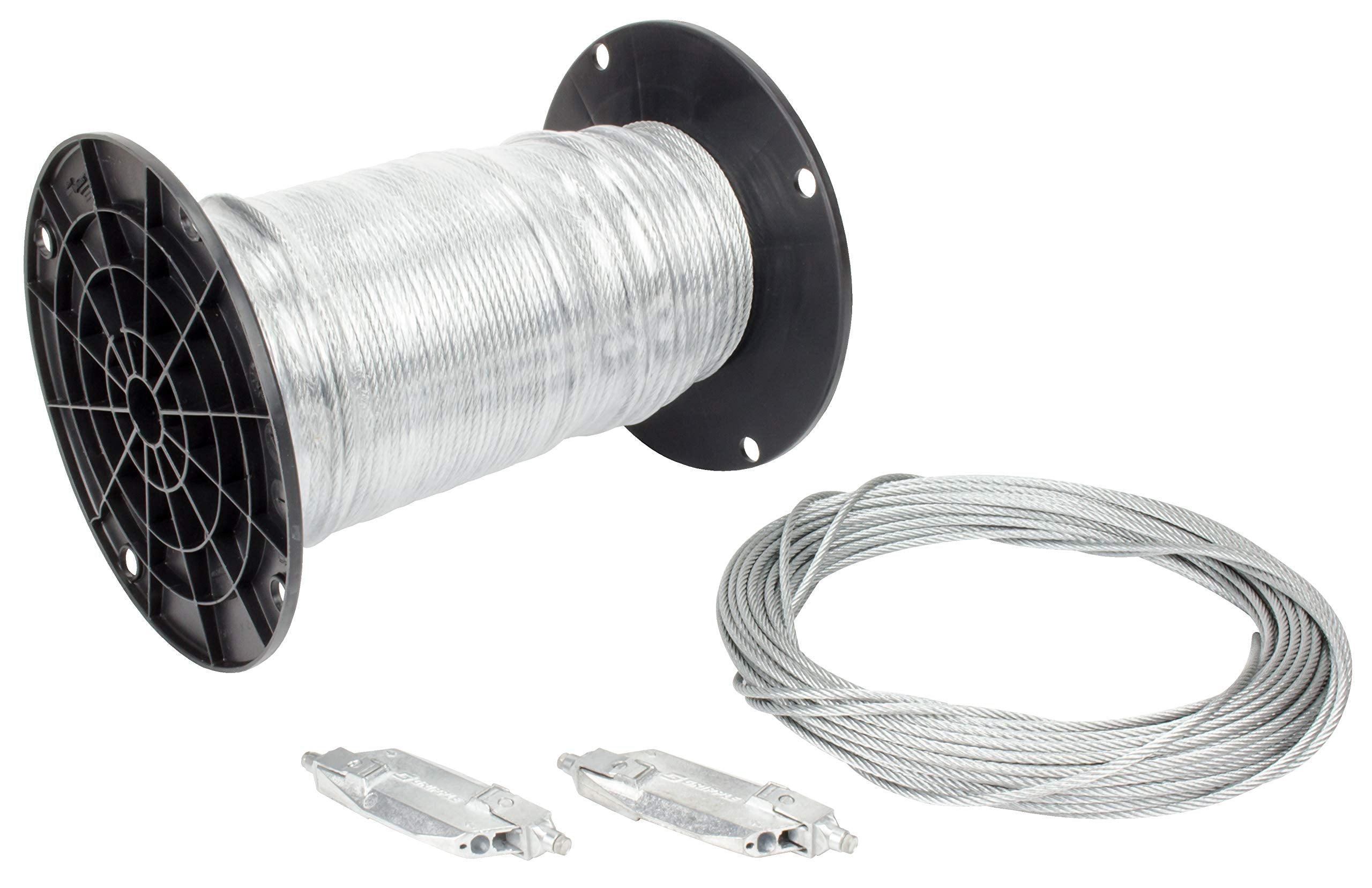 American Lighting LS-CABLE-110 Support Cable Kit, 110 Cable, 2 Locks, 1 Release Key, Supports 200 lb