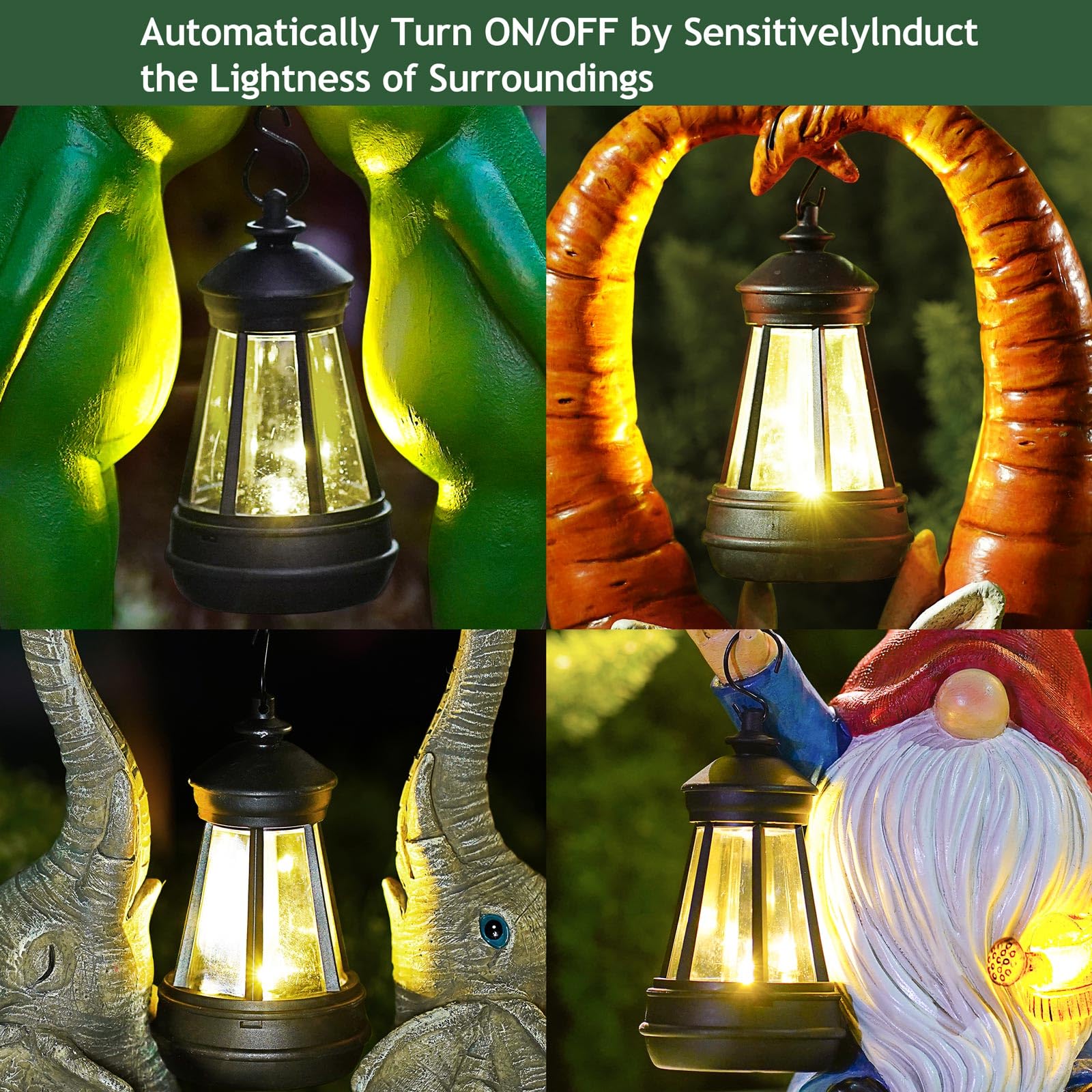 Vereemy Solar Outdoor Led Hanging Lantern Light Garden Accessories Waterproof Rplacement Solar Light Parts Decor Lamp For Outdoo