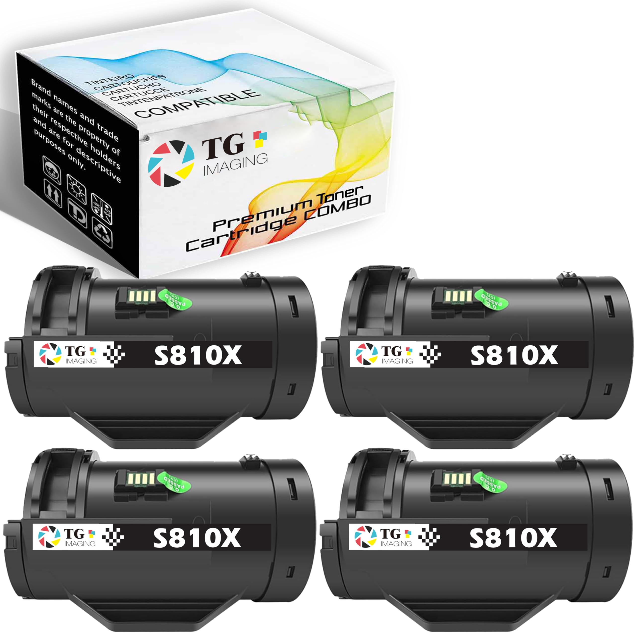 Tg Imaging Compatible S2810X S2810Dn Toner Replacement For Dell S2810 2810Dn Toner Cartridge For S2810 S2810X H815Dw 815Dw S2810