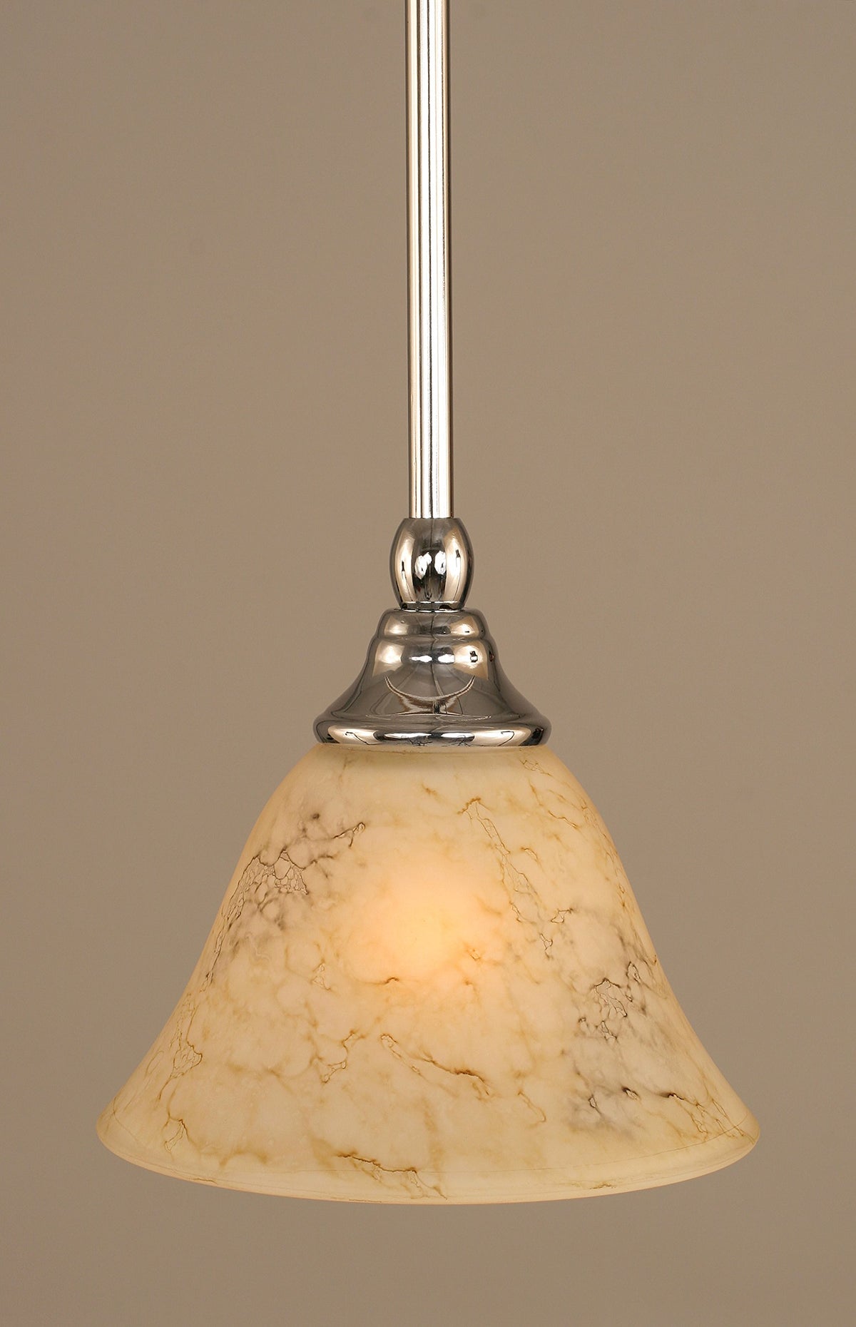 Toltec Lighting 1 Light Mini Pendant In Chrome (23-Ch-508)