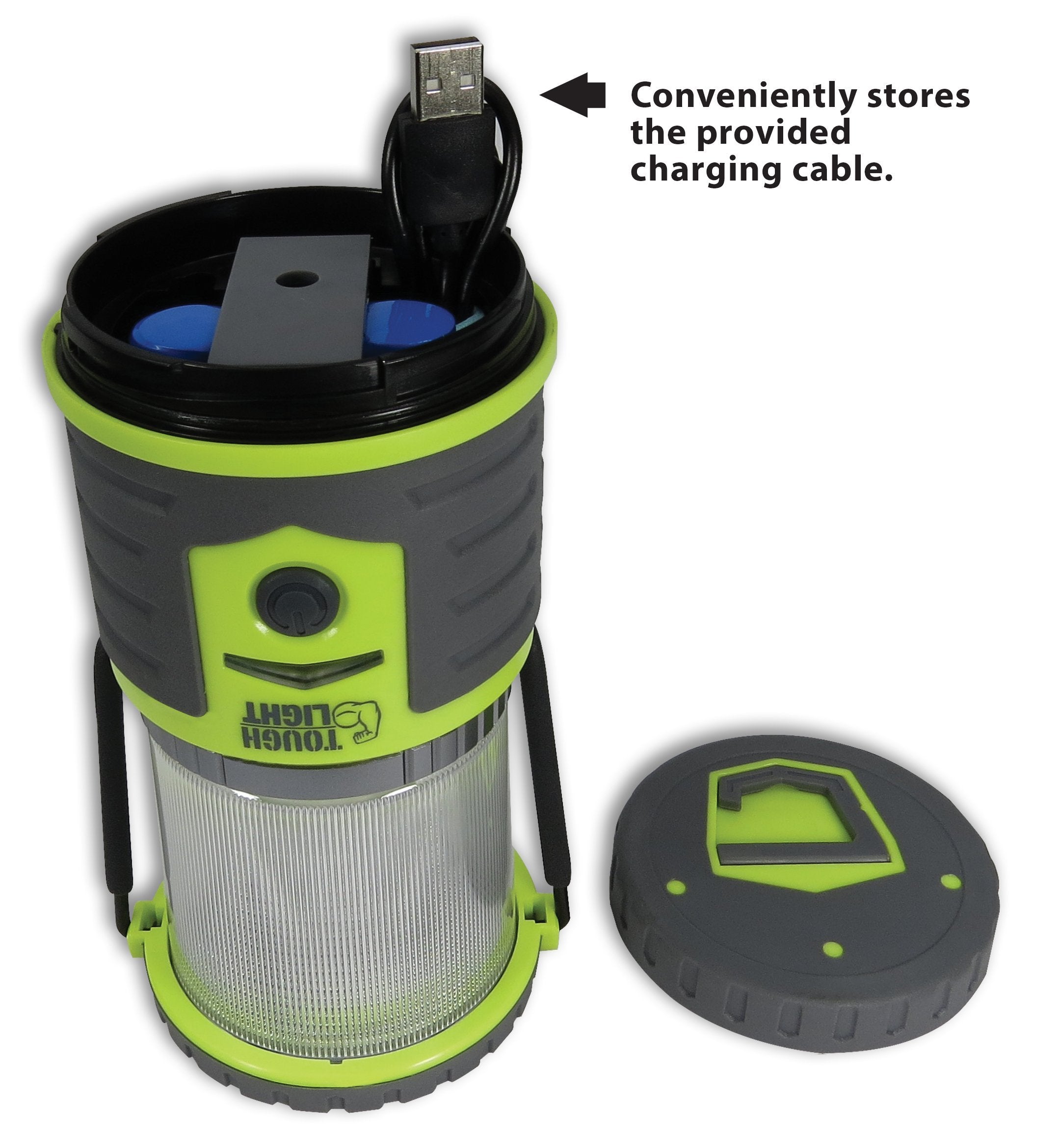 Tough Light USB Rechargeable Camping Lantern, 400 Lumens, 6000mAh Power Bank, Pink, Model 400LR, 200 Hour, 6 Modes