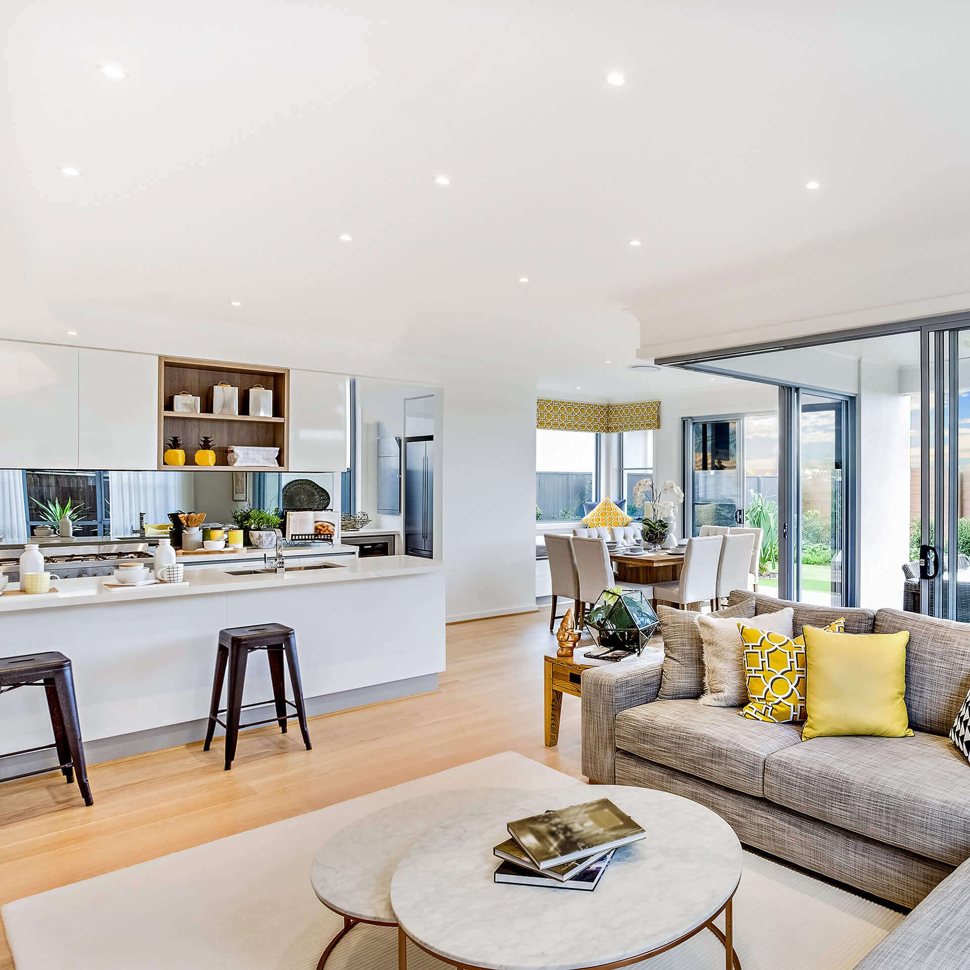 Dals 4 Inch Round Recessed Panel Light With Junction Box/Driver | Cct Color Selectable 2700K, 3000K, 3500K, 4000K, 5000K | 11W,