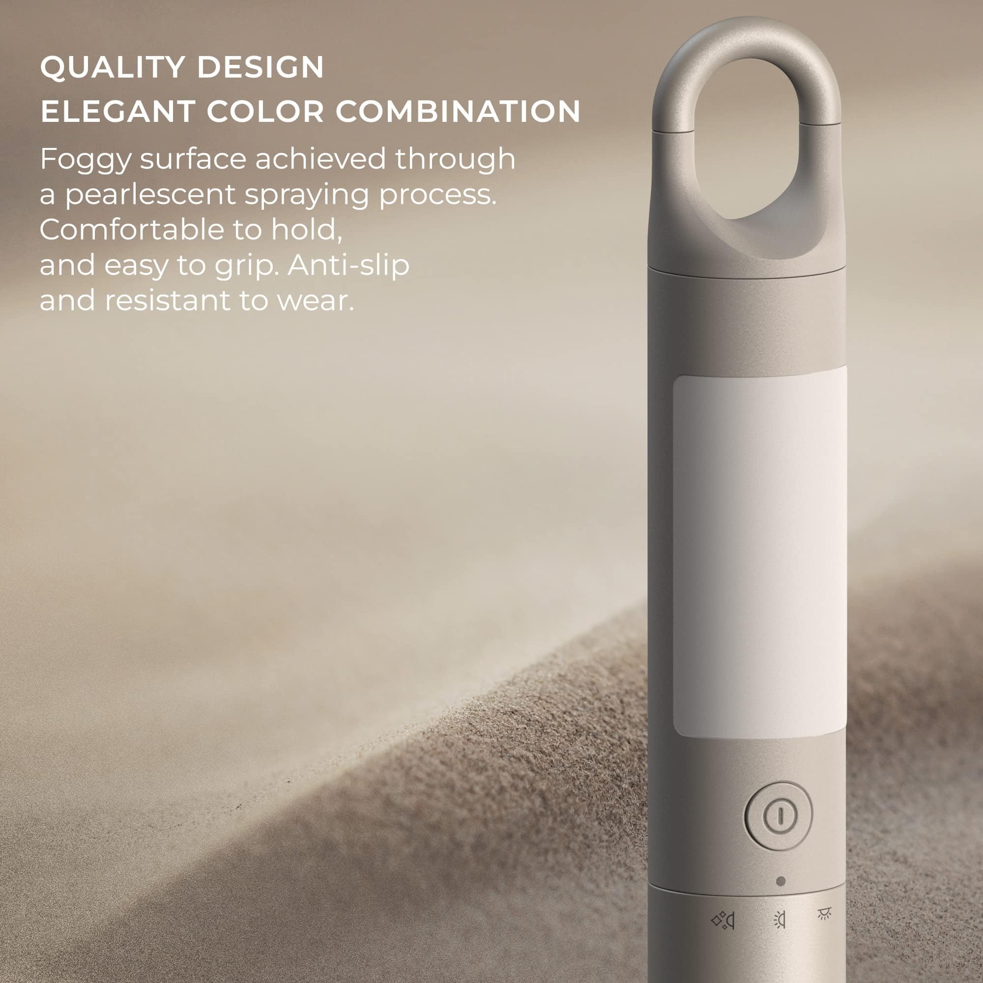 HOTO Flashlight Duo, USB-C Rechargeable, 1000 Lumens, Magnetic Absorption, Gray, Model QWSDT002