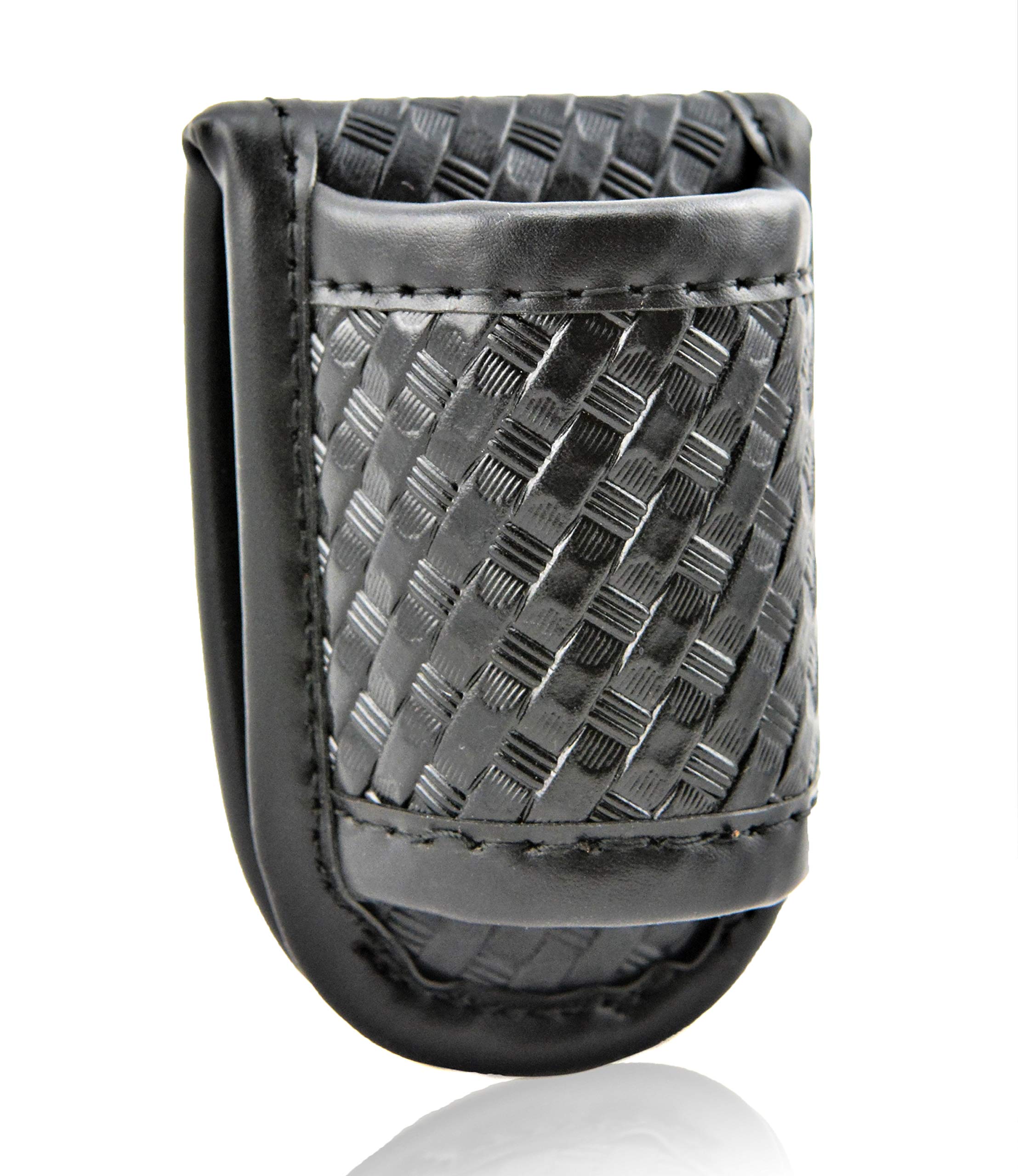 Tech118 Flashlight Holder -Duty Belt Basketweave Flashlight