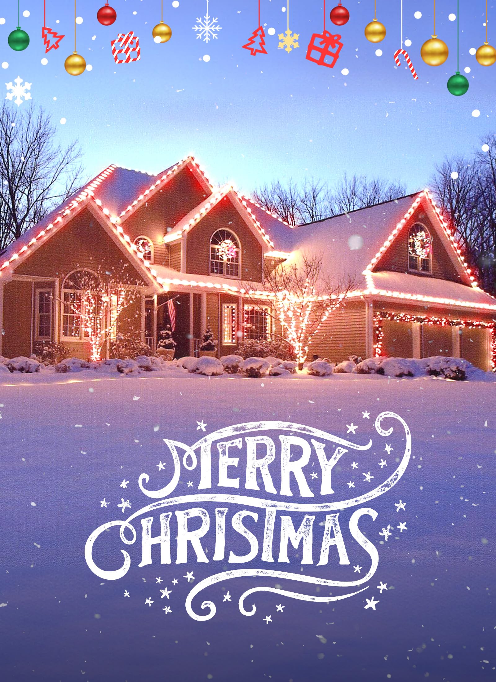 100 Feet Led Christmas Lights, Red And Warm White C9 Christmas String Lights Outdoor, 100 Strawberry Bulbs Connectable Ul Certif