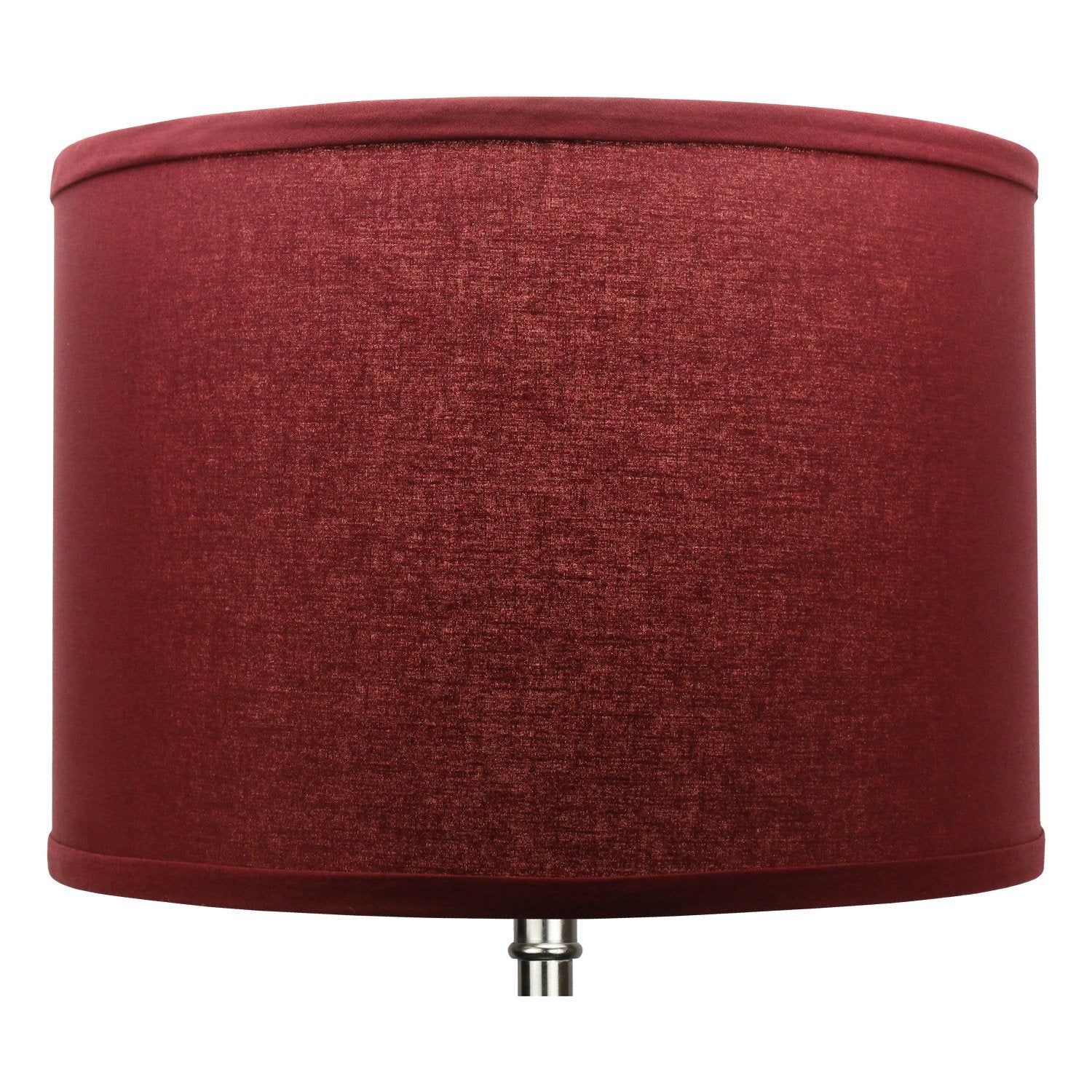 Fenchelshades.Com 14'' Top Diameter X 14'' Bottom Diameter 10'' Height Cylinder Drum Lampshade Usa Made (Brick)