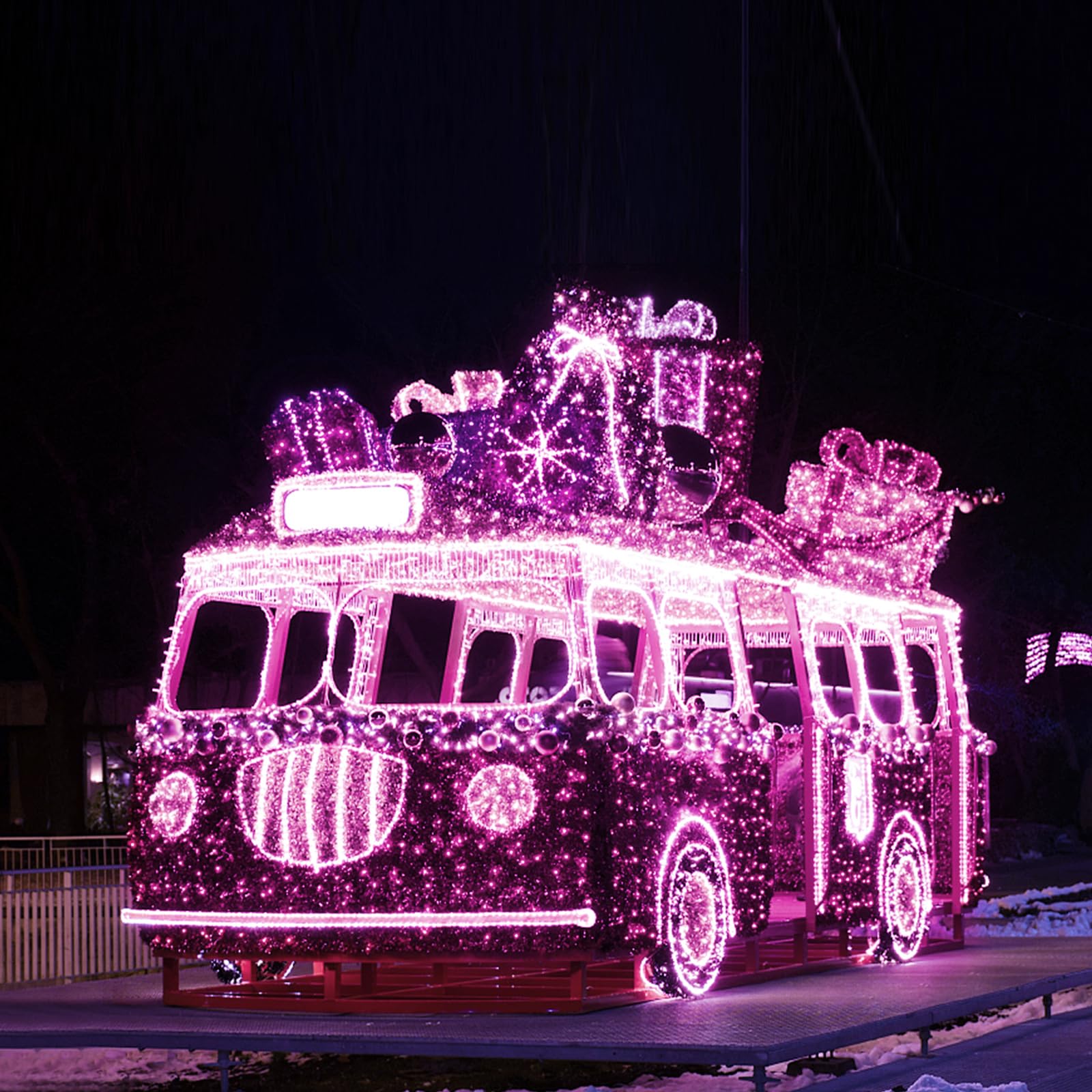 Suddus 33Ft 100 Led Outdoor String Lights, Pink Fairy Lights Battery Operated With Remote, Led Twinkle Lights For Bedroom, Backyard, Wedding, Tree, Mason Jar, Wall, Centerpiece, Christmas