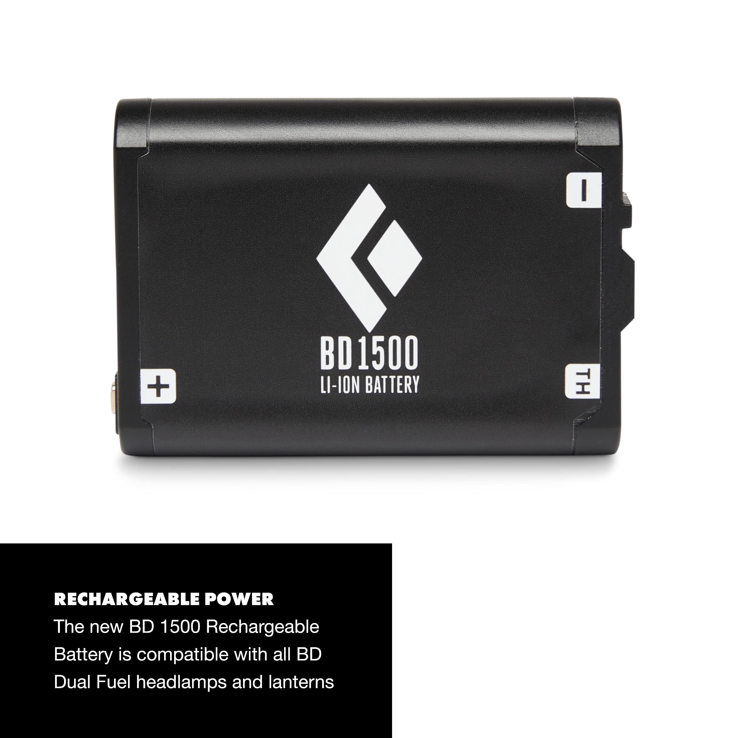 BLACK DIAMOND Rechargeable Battery & Charger, Model BD620681, One Size, Multi Color, Durable Plastic Material