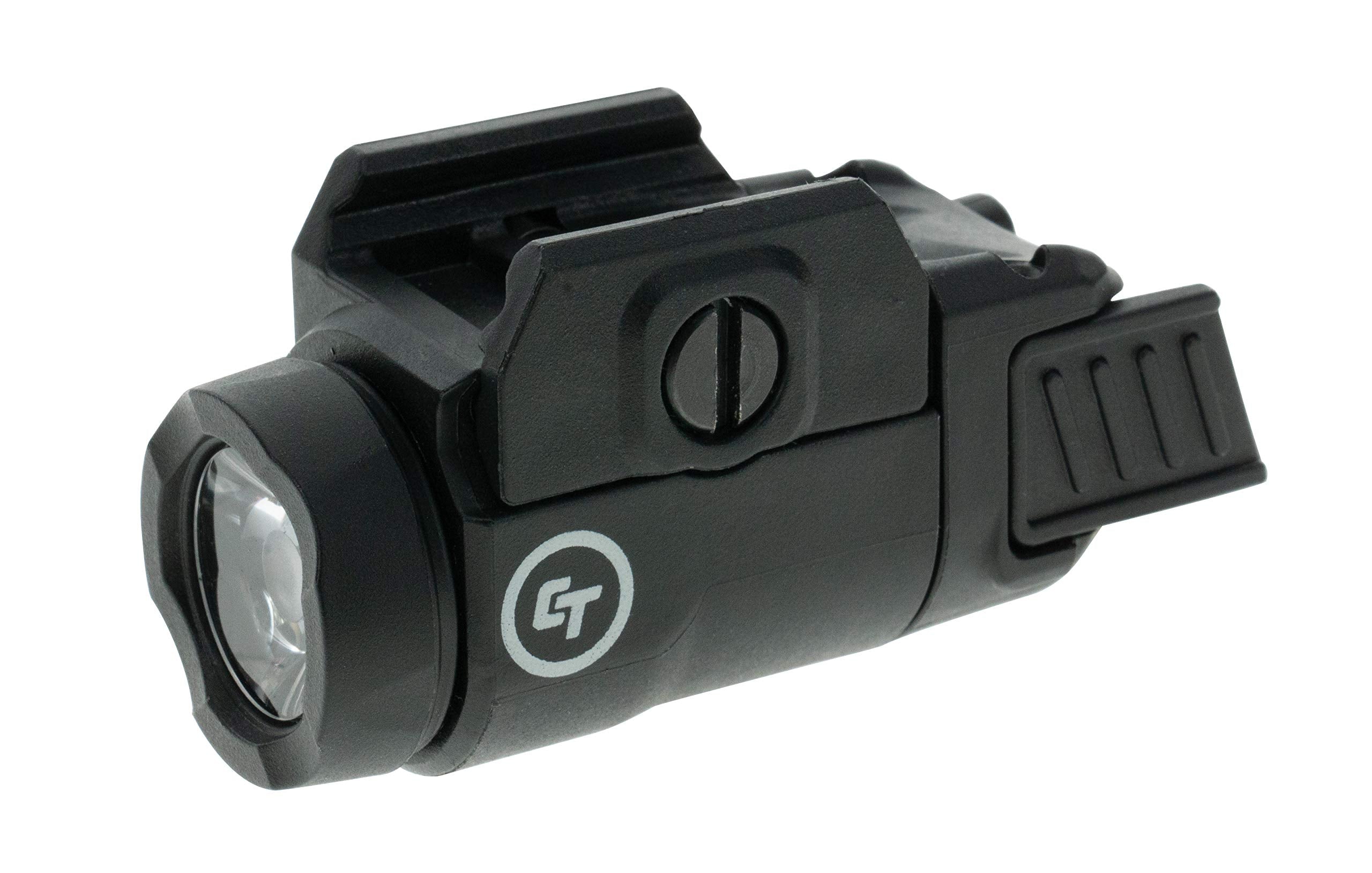 Crimson Trace CMR-209 Rail Master Universal 200 Lumen Weapon Light with Ambidextrous Controls and Pic Rail Mount for Tactical Carry  CCW and Competition   Black