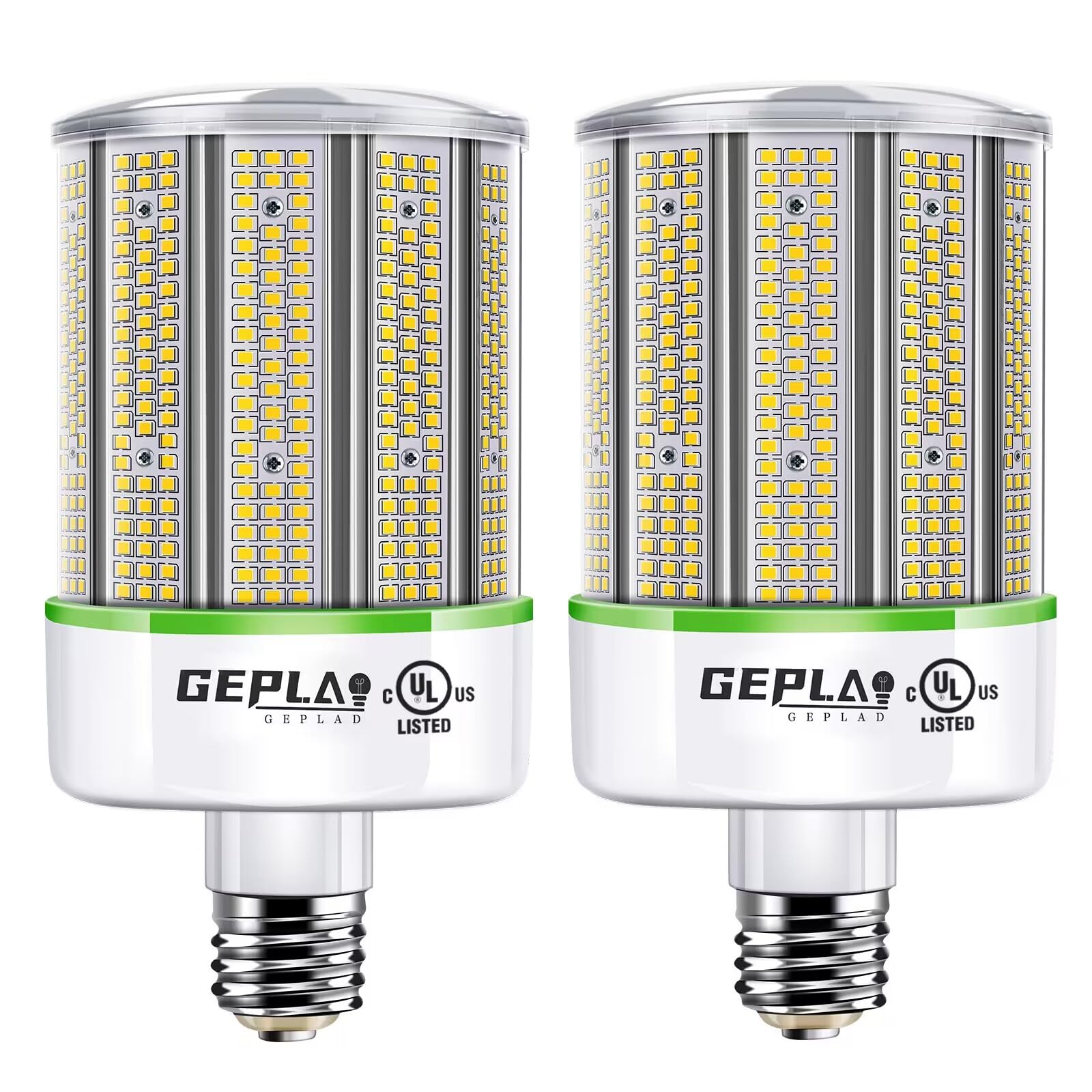 2-Pack 200W Led Corn Light Bulb, E39 Mogul Base 5000K Daylight 28,000Lm Lamp, Replacement 1000Watt Cfl Hps Metal Halide Bulb, La