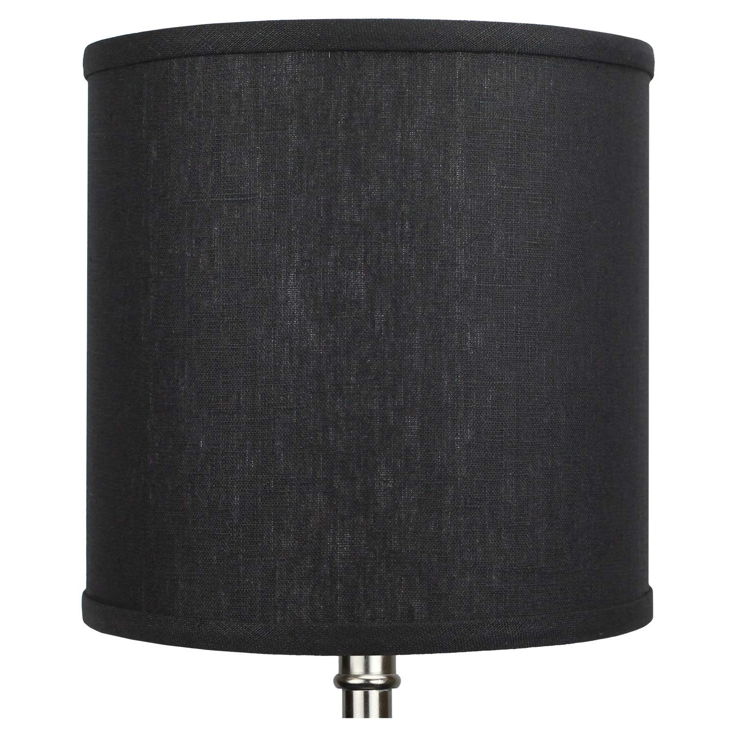 Fenchelshades.Com 10'' Top Diameter X 10'' Bottom Diameter 10'' Height Fabric Drum Lampshade Spider Attachment (Designer Linen B