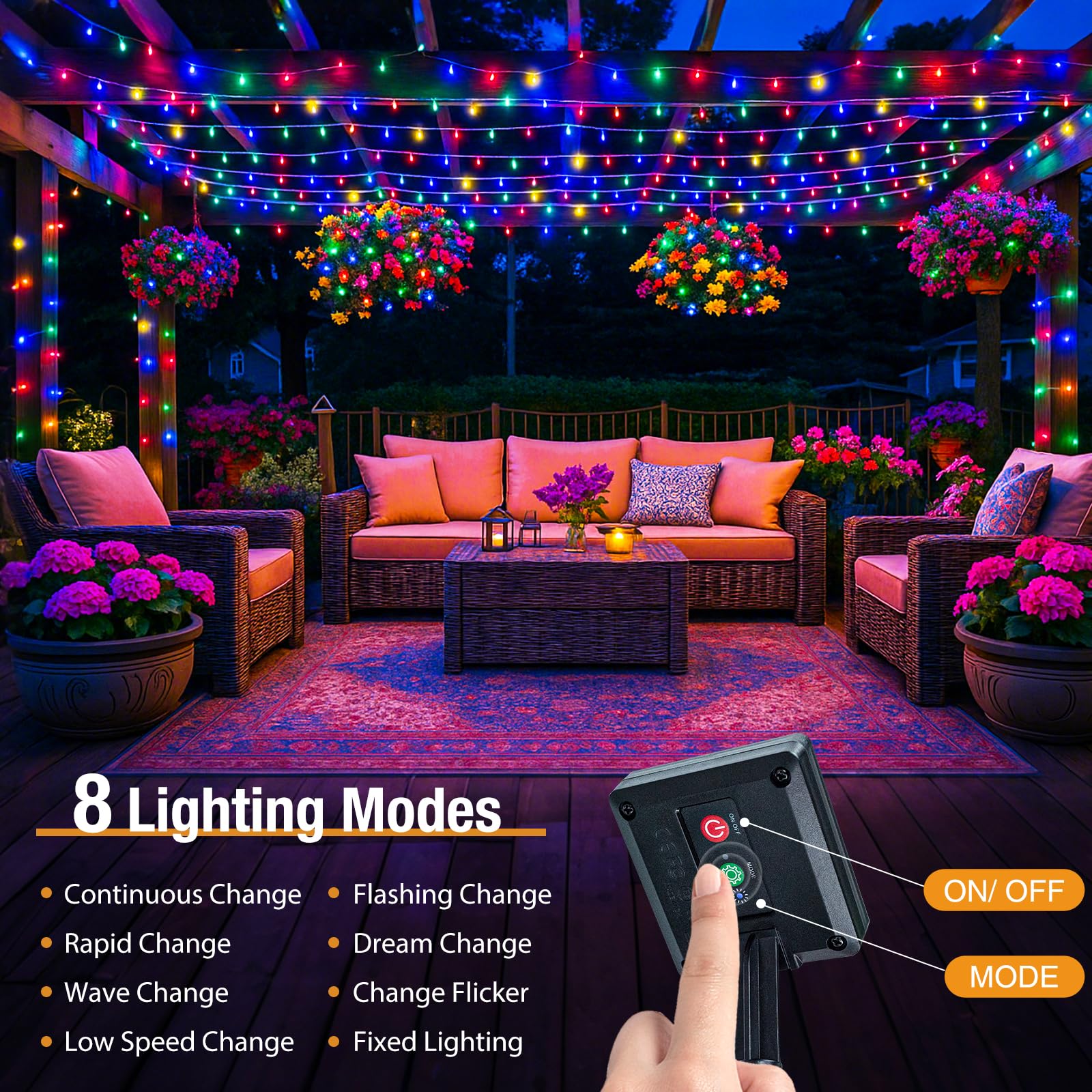 Btfarm 6 Pack Solar Christmas Lights Outdoor  Total 236Ft 720Led Solar String Lights Outside Waterproof  8 Modes Twinkle Tree Light Solar Powered For Xmas Garden Patio Party Wedding Decor  Multicolor