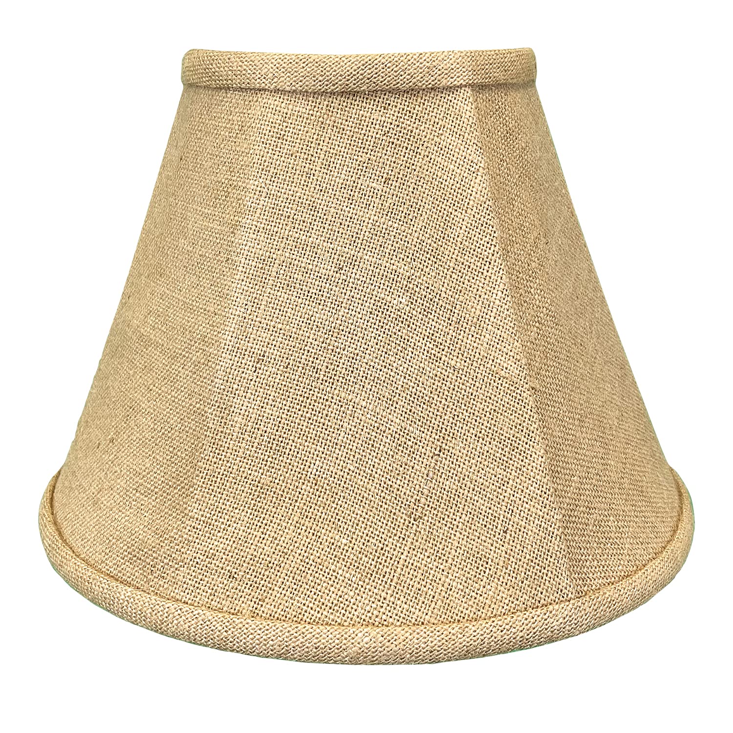 Royal Designs Deep Empire Lamp Shade, Burlap, 9 X 18 X 14