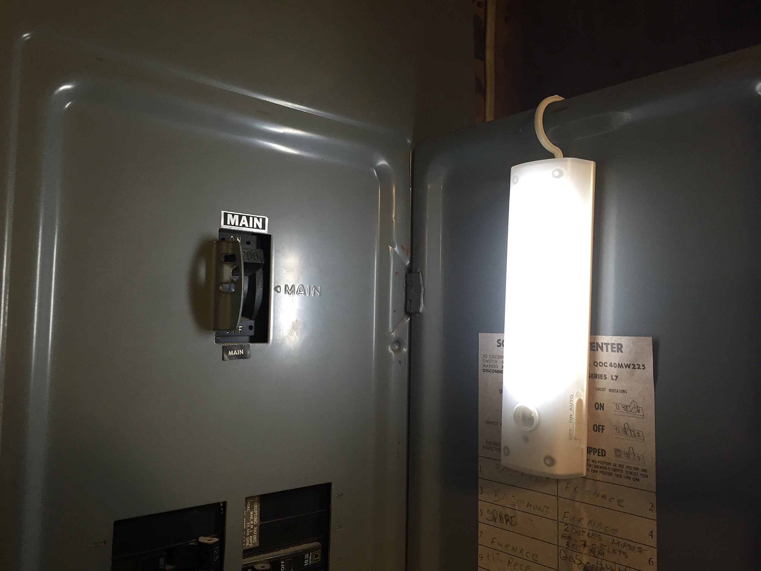 Maxsa Innovations LED Light Strip - Motion Activated or Always On - 9in - Model 42170