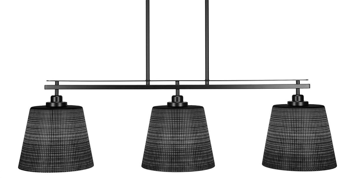 Odyssey 3 Light Island in Matte Black (2636-MB-4089)