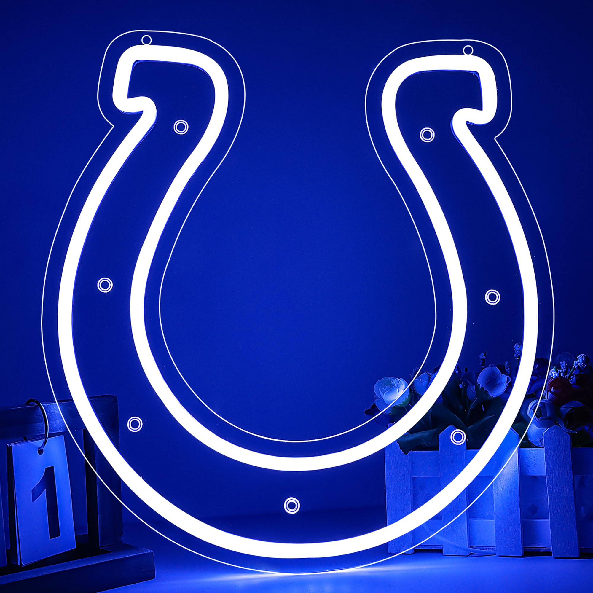 Football Neon Sign For Wall Decor Football Led Neon Light For Man Cave Birthday Gifts For Rugby Fans With Rugby Team Light Up Sign For Party Club Bar Dorm Size12.9 * 13.7In(Zyld116)